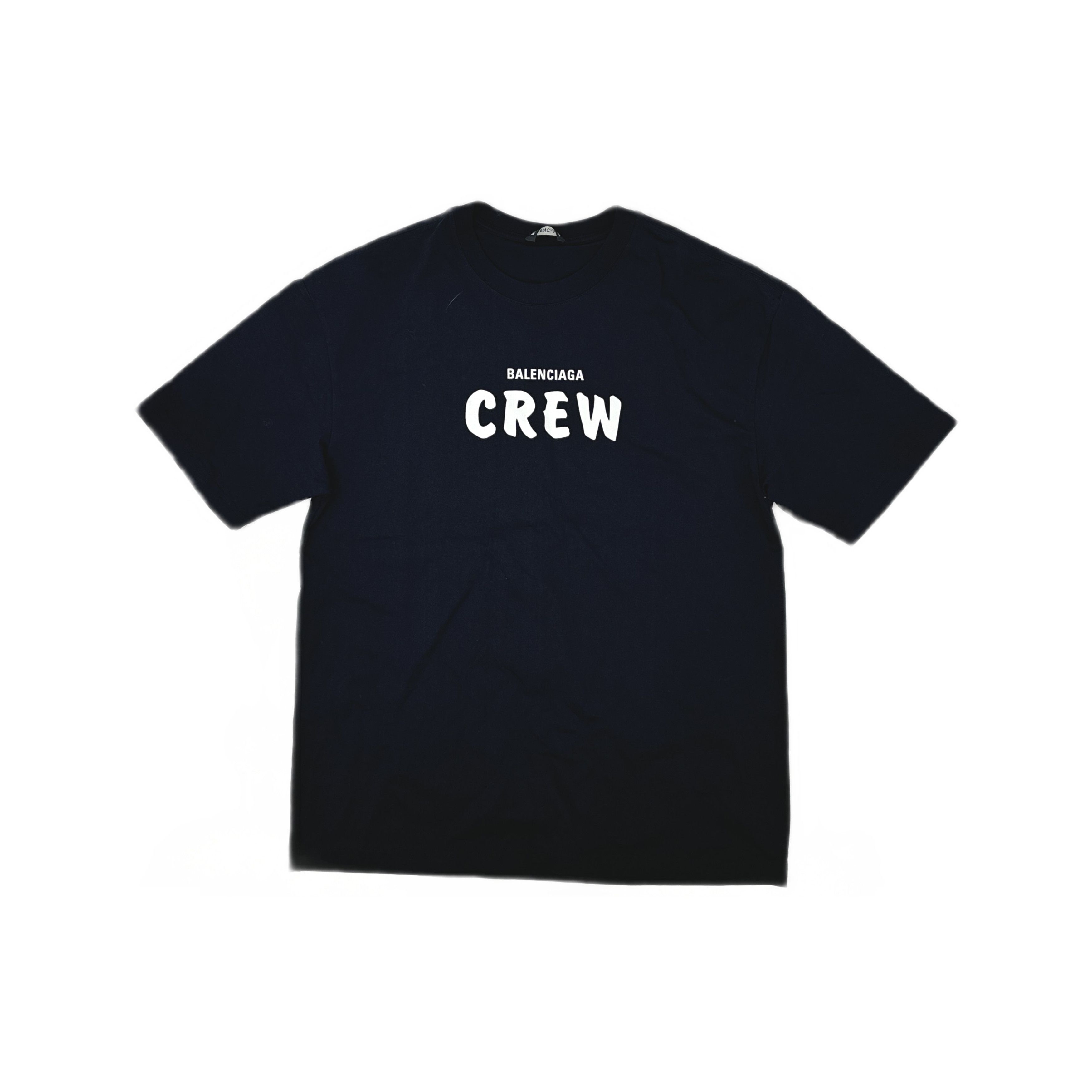 Balenciaga Balenciaga Crew Logo T-Shirt Size S Size US S / EU 44-46 / 1 - 1 Thumbnail
