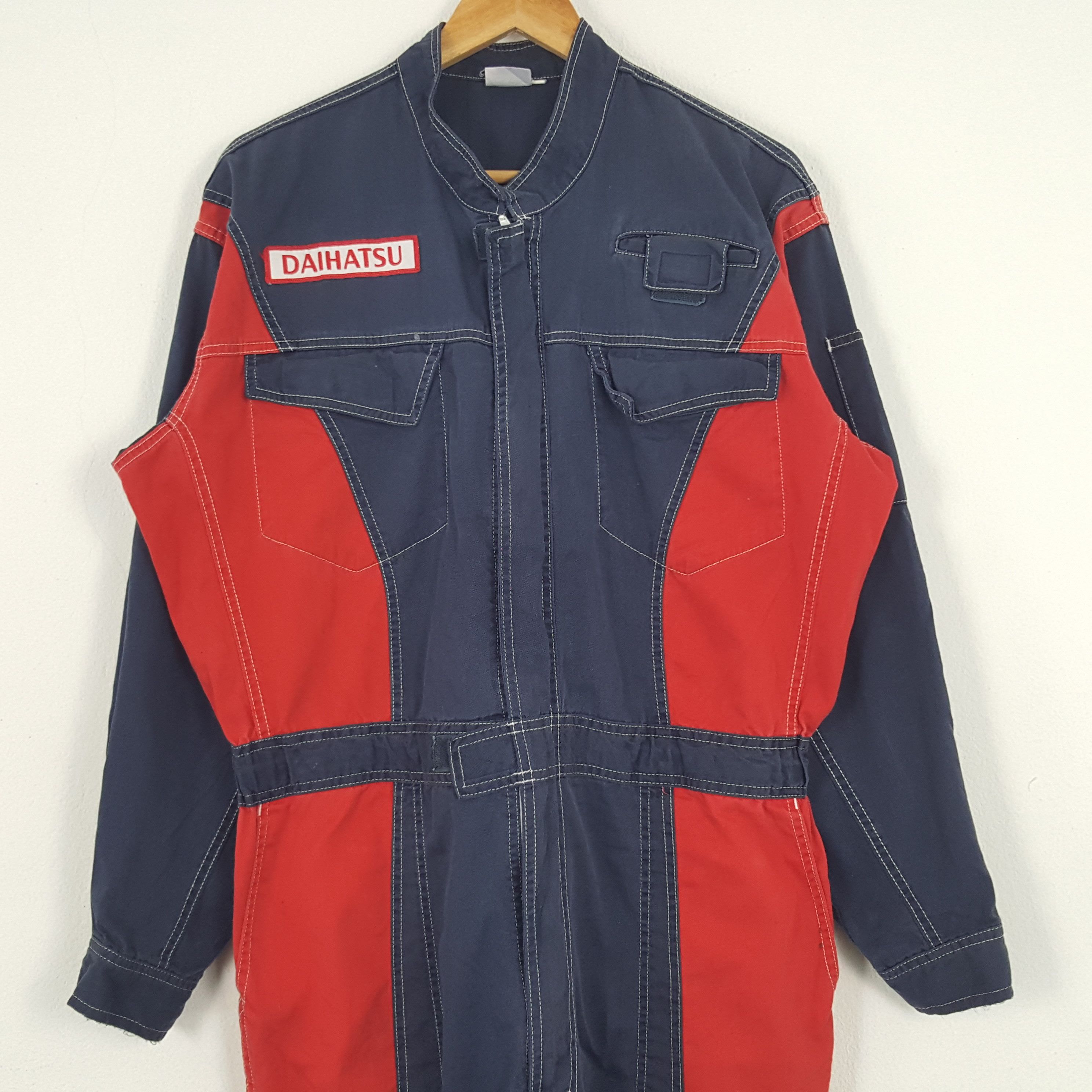 Japanese Brand × Vintage Vintage Daihatsu Japanese Motorsports Racing Coverall Jacket Size US XL / EU 56 / 4 - 5 Thumbnail