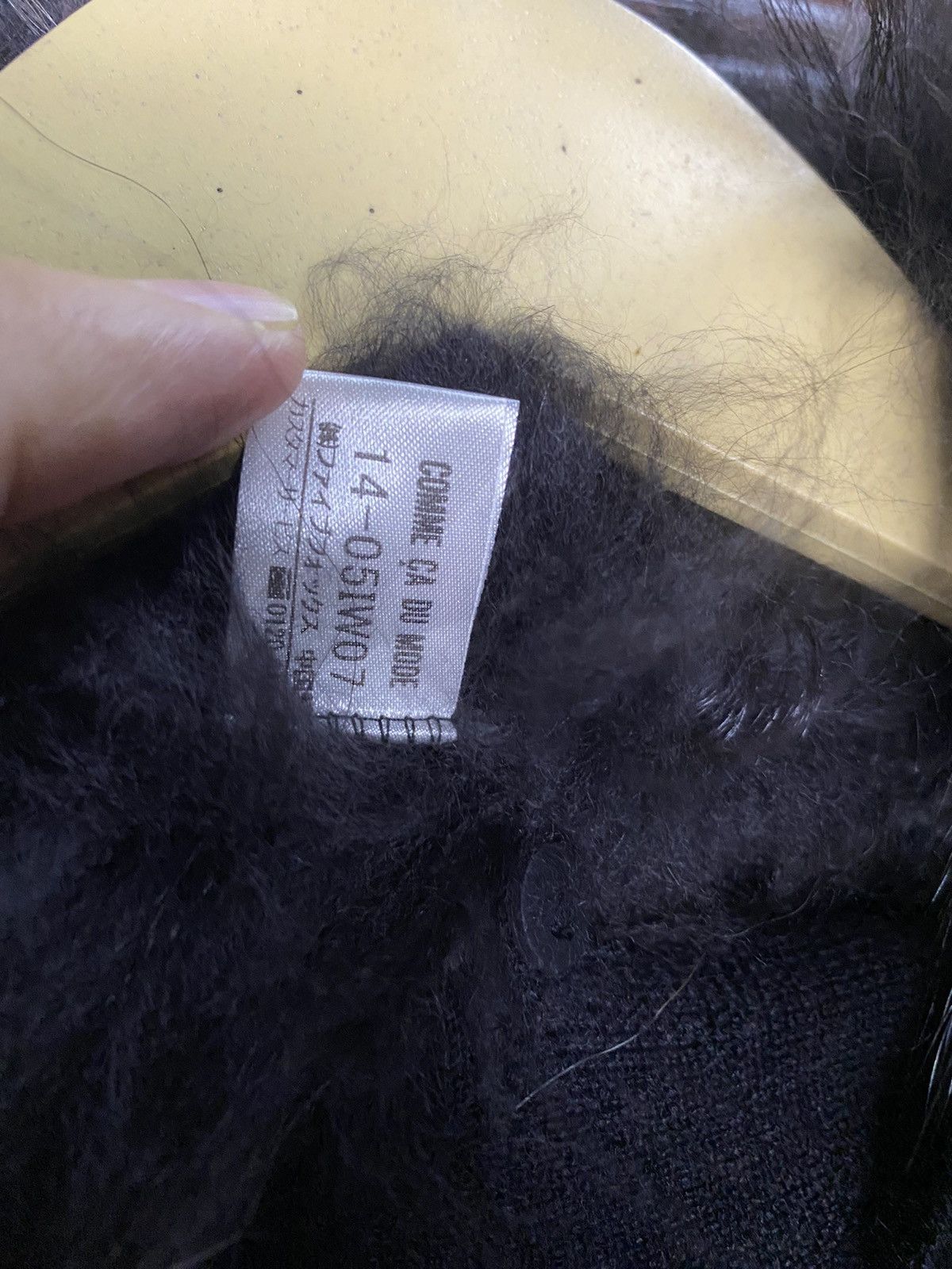 Comme Ca Ism × Japanese Brand Vintage Comme Ca Du Mode Fur Poncho Shawl Cape Size ONE SIZE - 7 Thumbnail