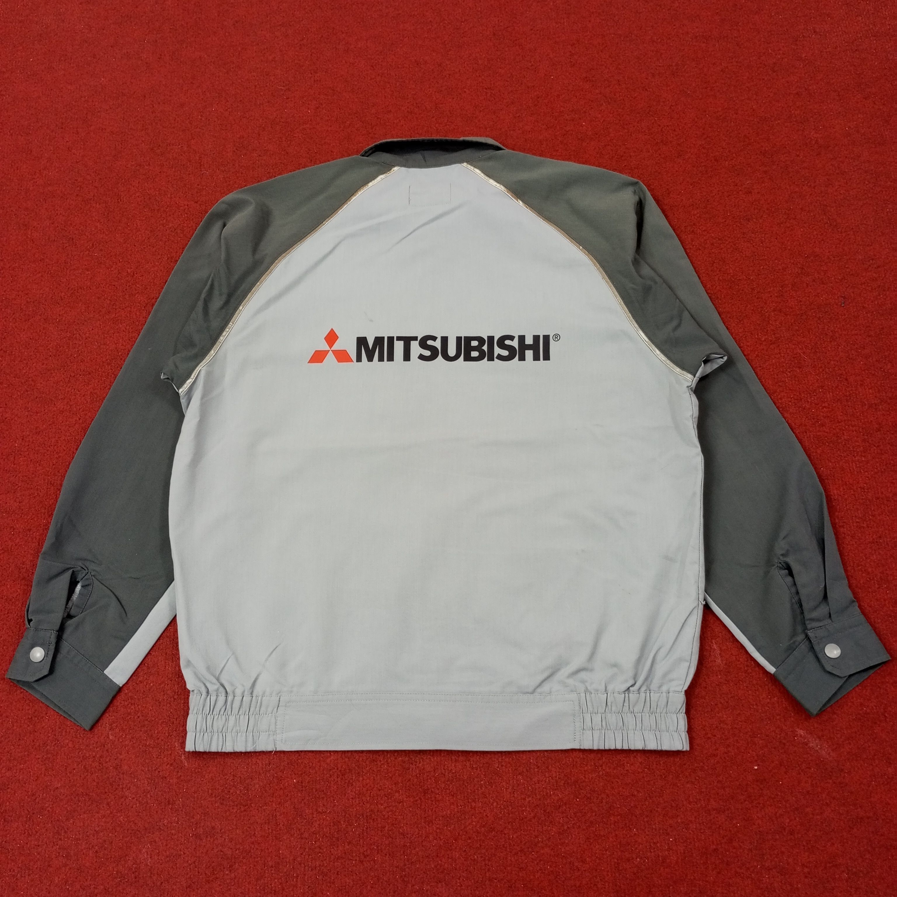 Japanese Brand Mitsubishi Japanese Motorsports Custom Jacket c243n31 Size US M / EU 48-50 / 2 - 1 Thumbnail