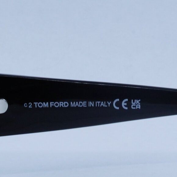 Tom Ford Tom Ford Ryder-02 FT1035-N 01A Sunglasses Black Square Frame Size ONE SIZE - 9 Thumbnail