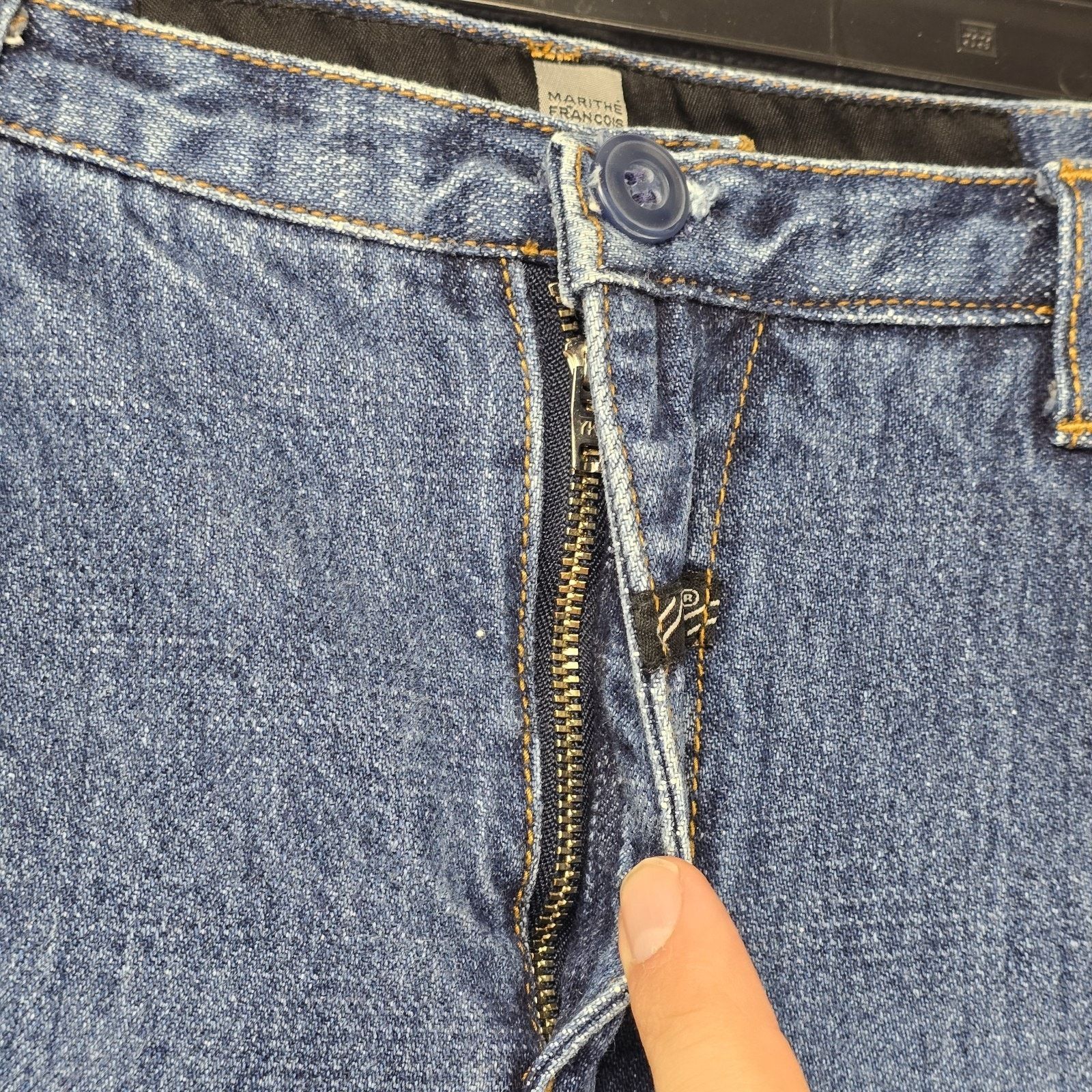 Marithe + Francois Girbaud Vintage Girbaud Marithe Francois Jeans Women 30m Fits 32x27 Size 30" / US 8 / IT 44 - 4 Thumbnail