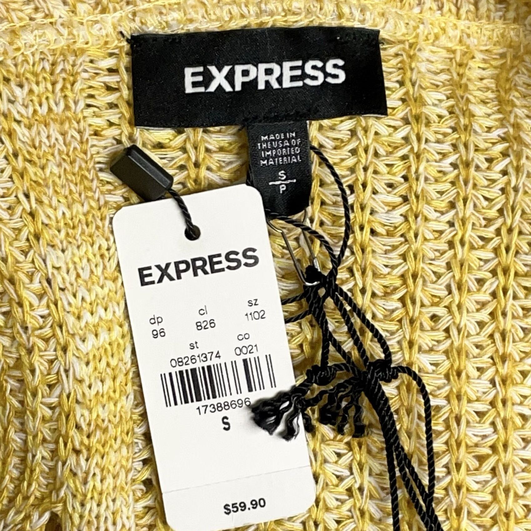 Express VINTAGE Express Women's Pullover Sweater Shirt/Crew? (Note: This is not allowed) Size S / US 4 / IT 40 - 5 Thumbnail