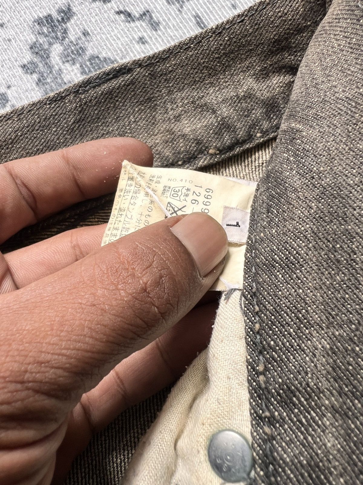 Boycott Boycott Destroyed Tappered Denim Jeans Size US 34 / EU 50 - 14 Thumbnail