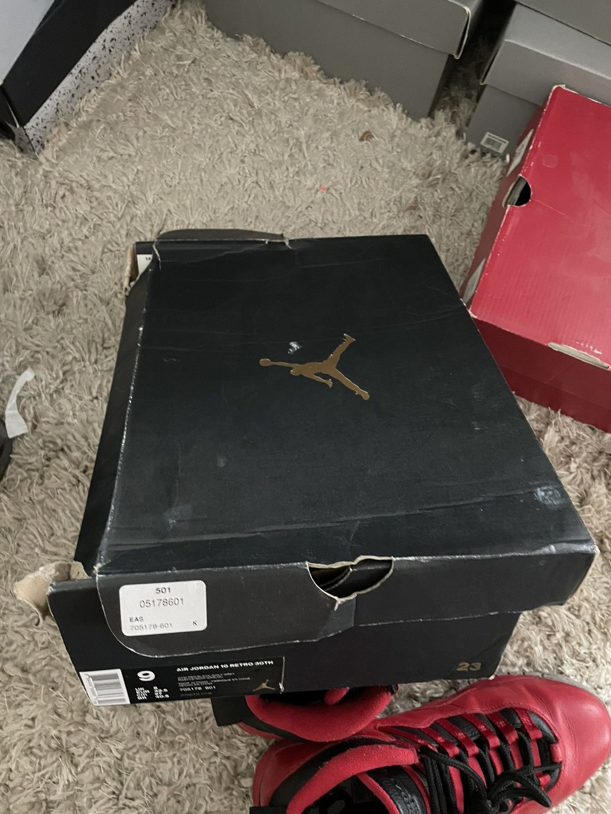 Jordan Brand Jordan 10 Bulls Over Broadway Size US 9 / EU 42 - 10 Thumbnail
