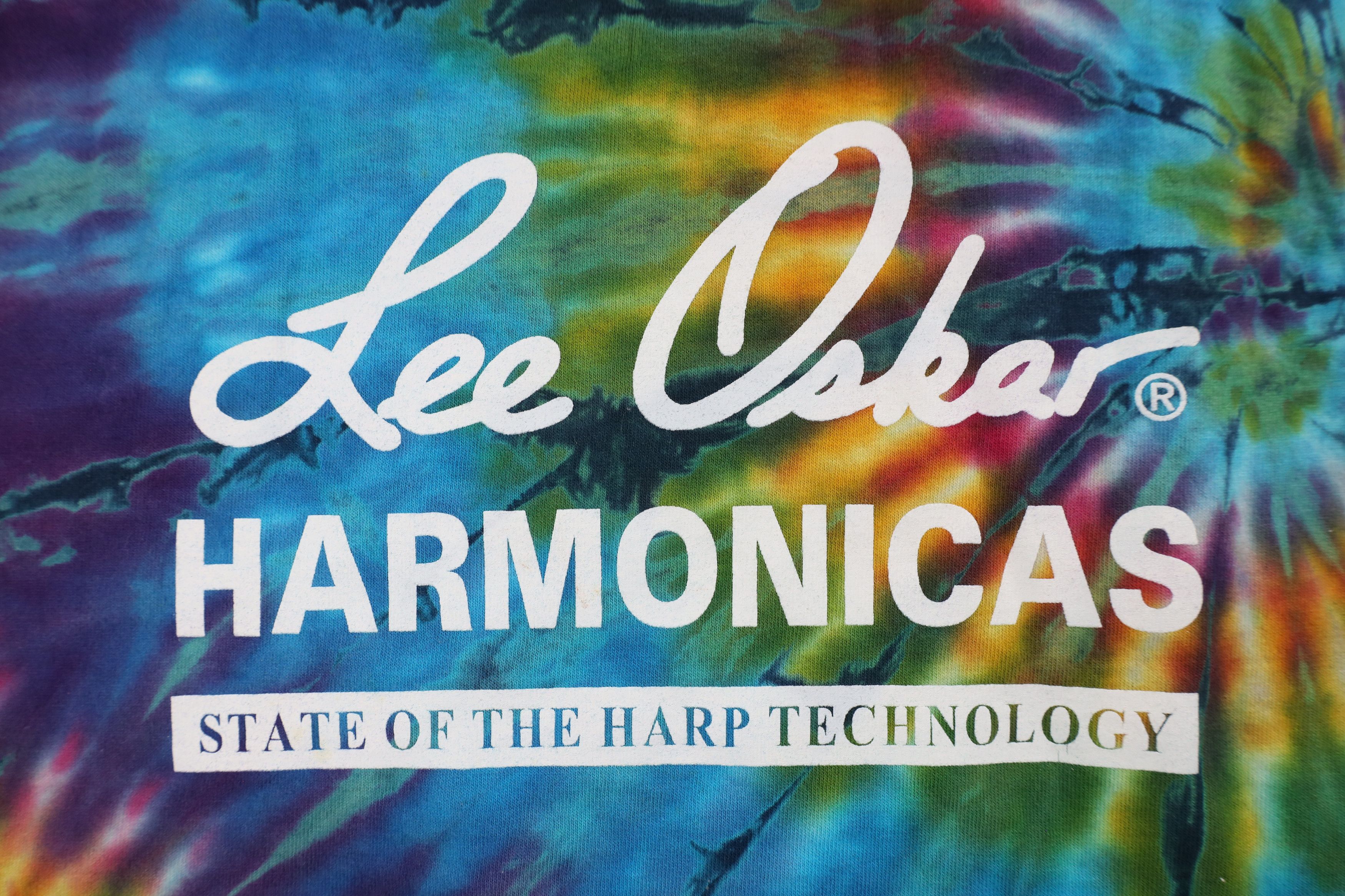 Vintage Vintage Y2K 2003 Oskar Harmonicas Rainbow Tie Dye T-Shirt US Size US XL / EU 56 / 4 - 4 Thumbnail