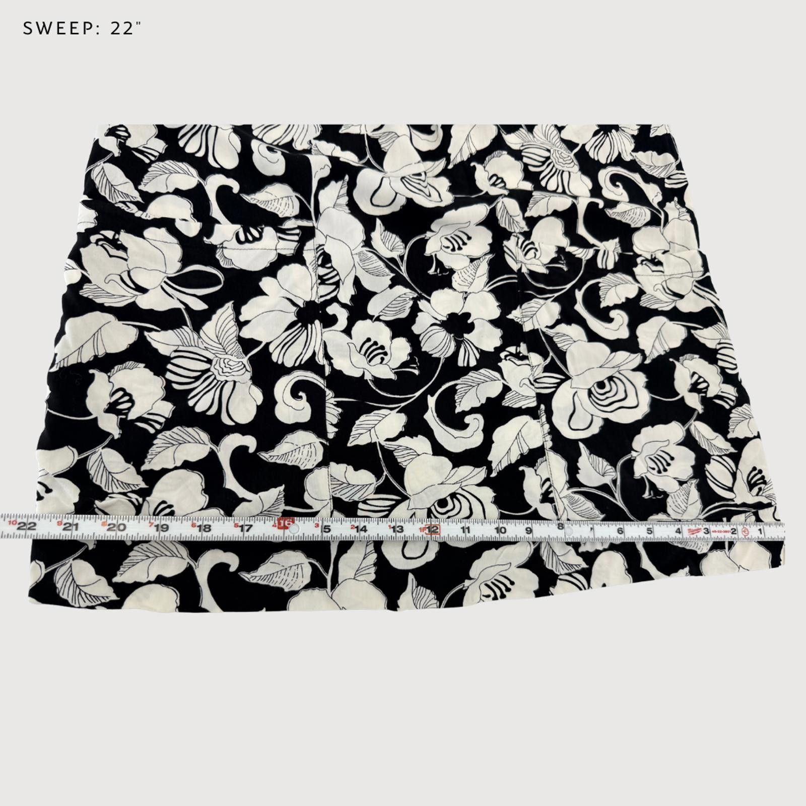 Other Anthropologie Maeve Zola Floral Shift Dress Black Ivory 2 Size XS / US 0-2 / IT 36-38 - 8 Thumbnail
