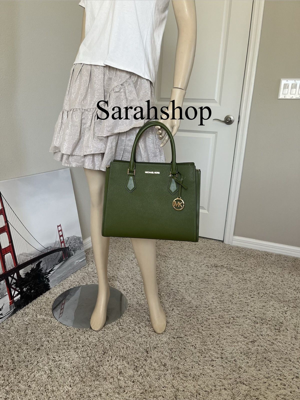 Michael Kors Michael Kors Hope Large Satchel Size ONE SIZE - 7 Thumbnail