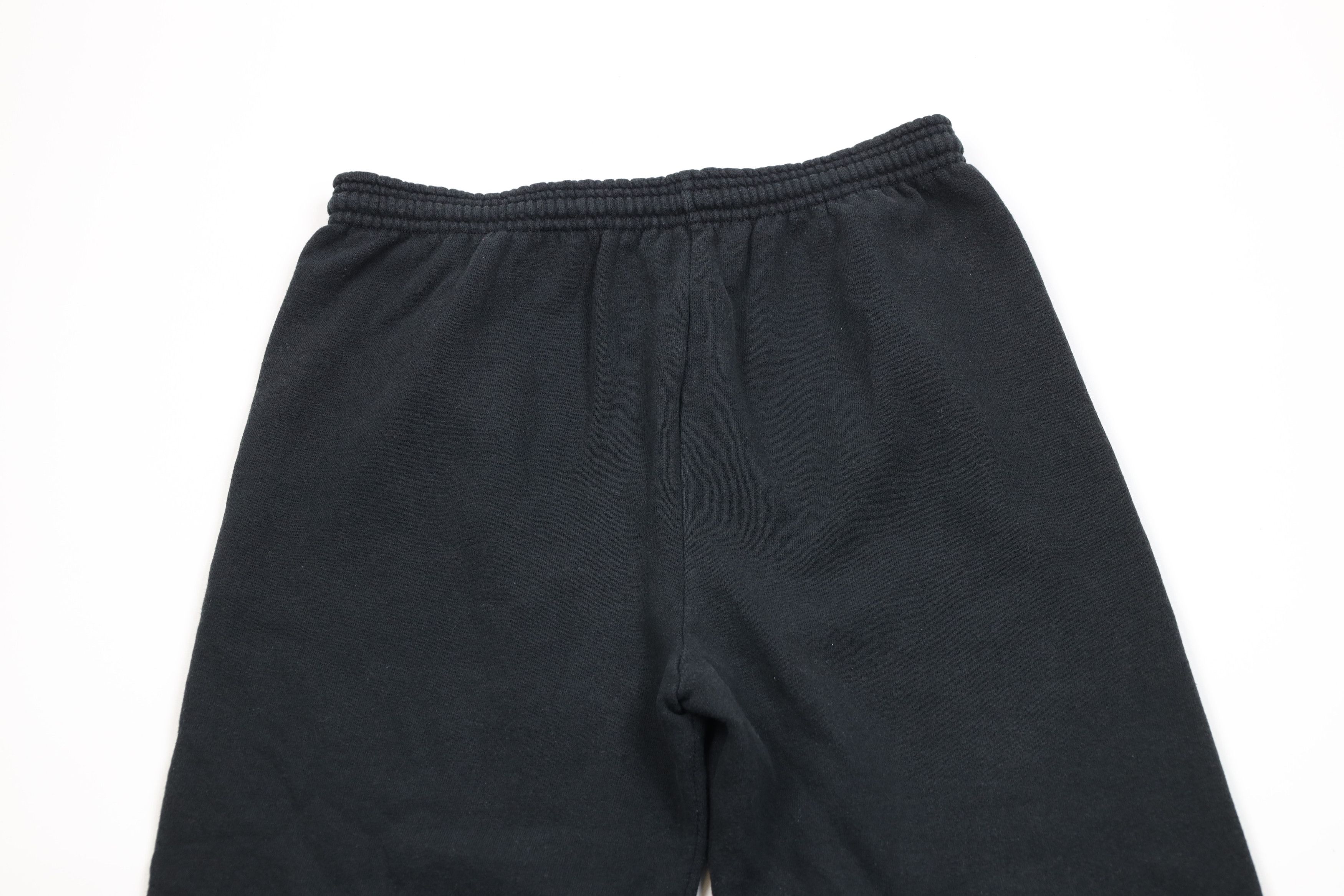 Vintage Vintage 90s Streetwear Cuffed Sweatpants Joggers Black USA Size US 36 / EU 52 - 9 Thumbnail