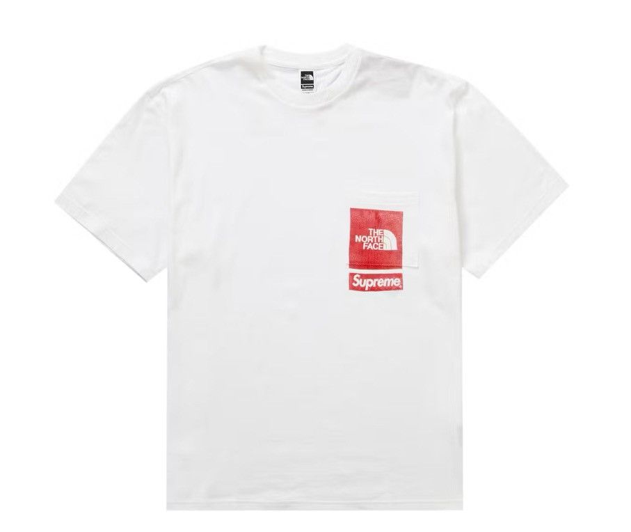 Supreme × The North Face Supreme The North Face Printed Pocket Tee Size US L / EU 52-54 / 3 - 1 Thumbnail