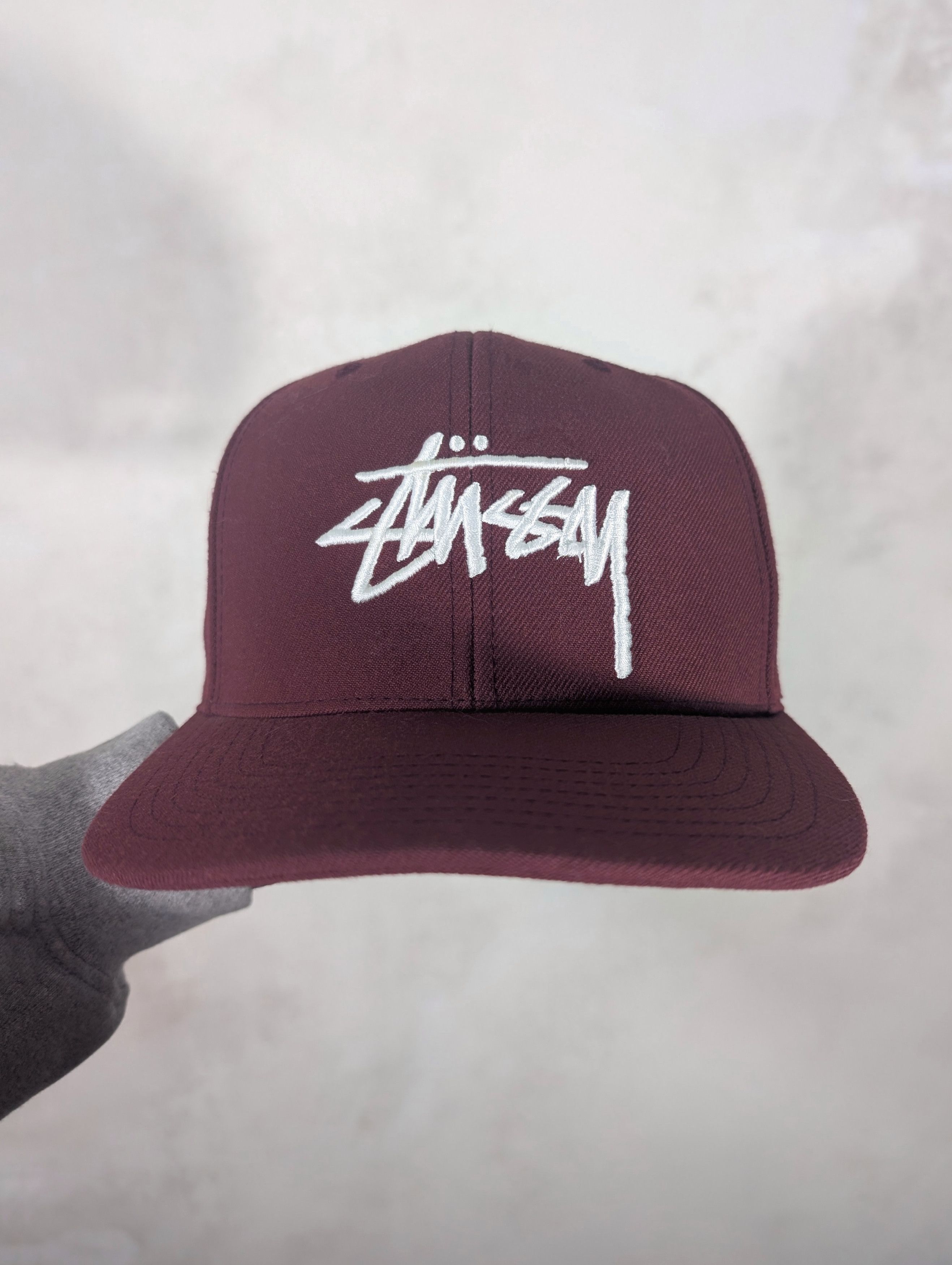 Stussy Vintage Stussy 5 Panel Vinous Cap Hats Size ONE SIZE - 2 Thumbnail
