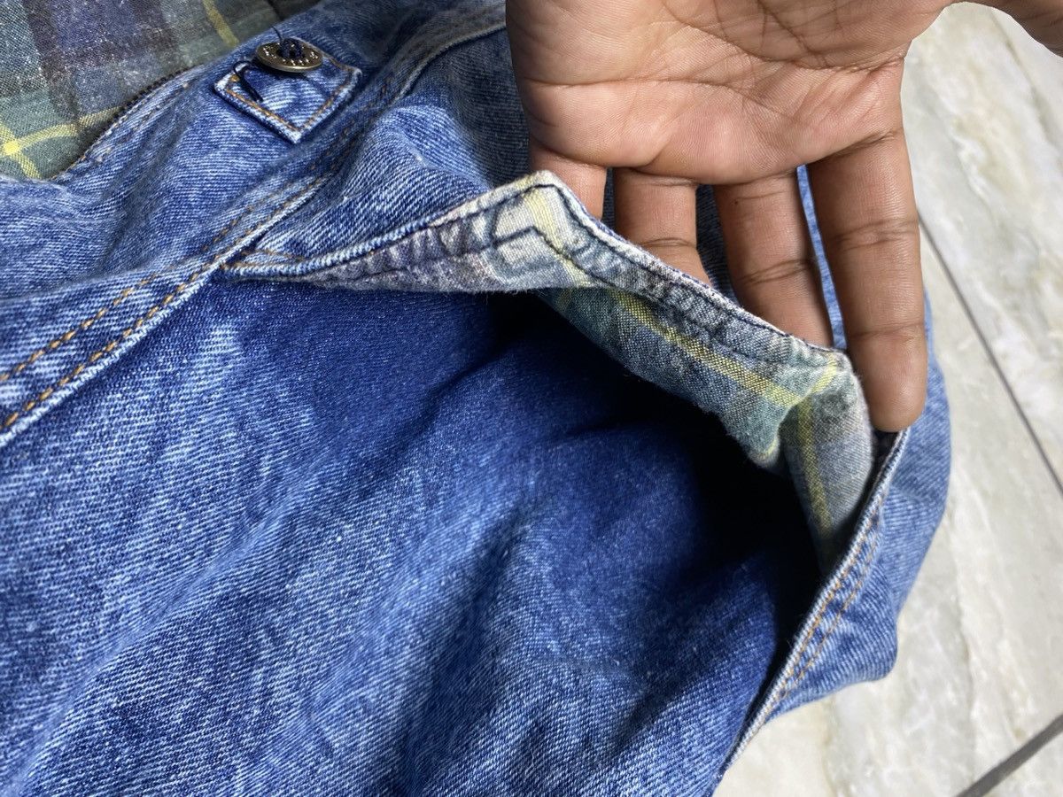 Vintage Selaster Vintage Denim Bomber Jacket Pit22 Size US L / EU 52-54 / 3 - 17 Thumbnail