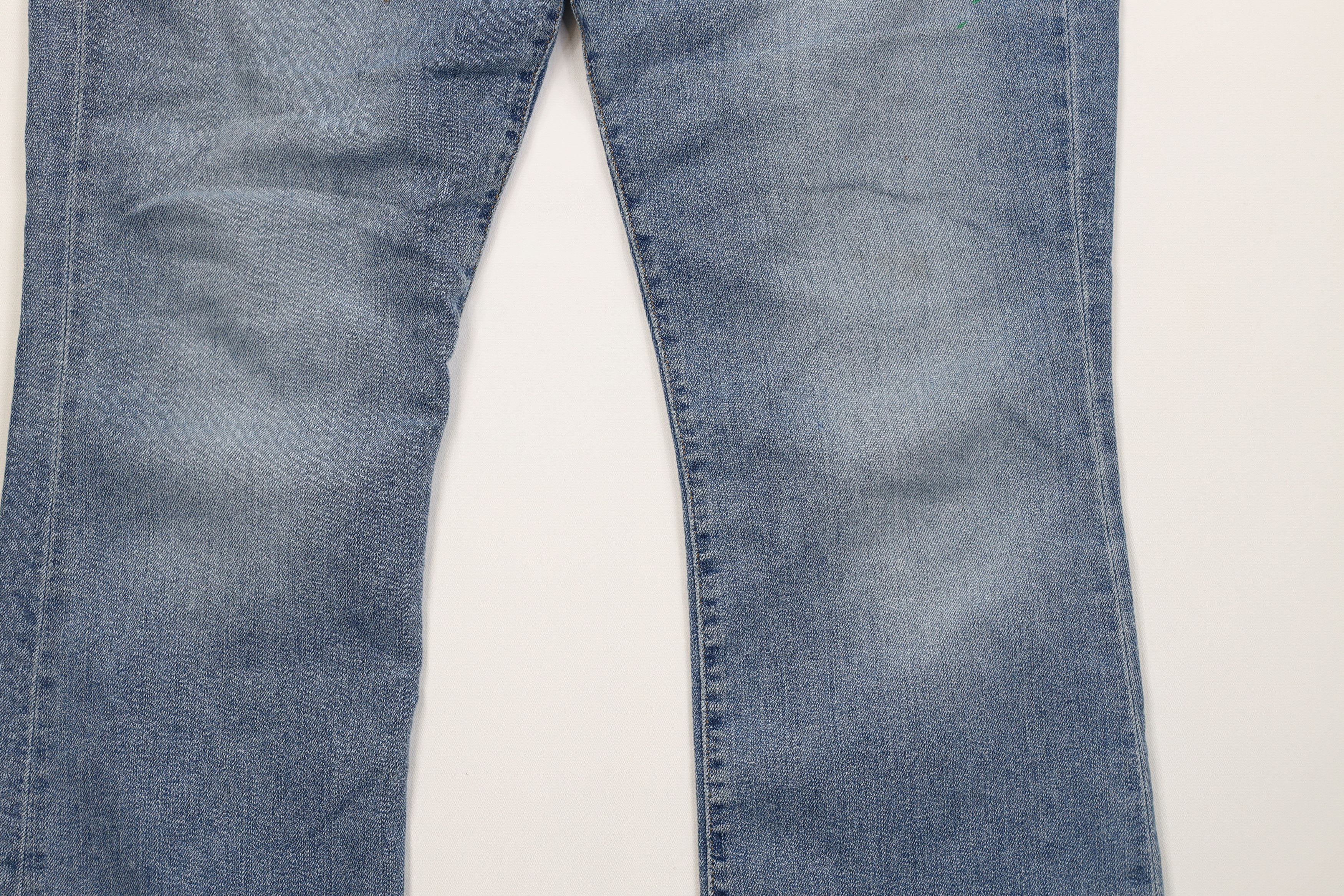 Levi's Vintage Y2K Levis 515 Bootcut Flared Denim Jeans Blue Size 38" / US 16 / IT 52 - 4 Thumbnail