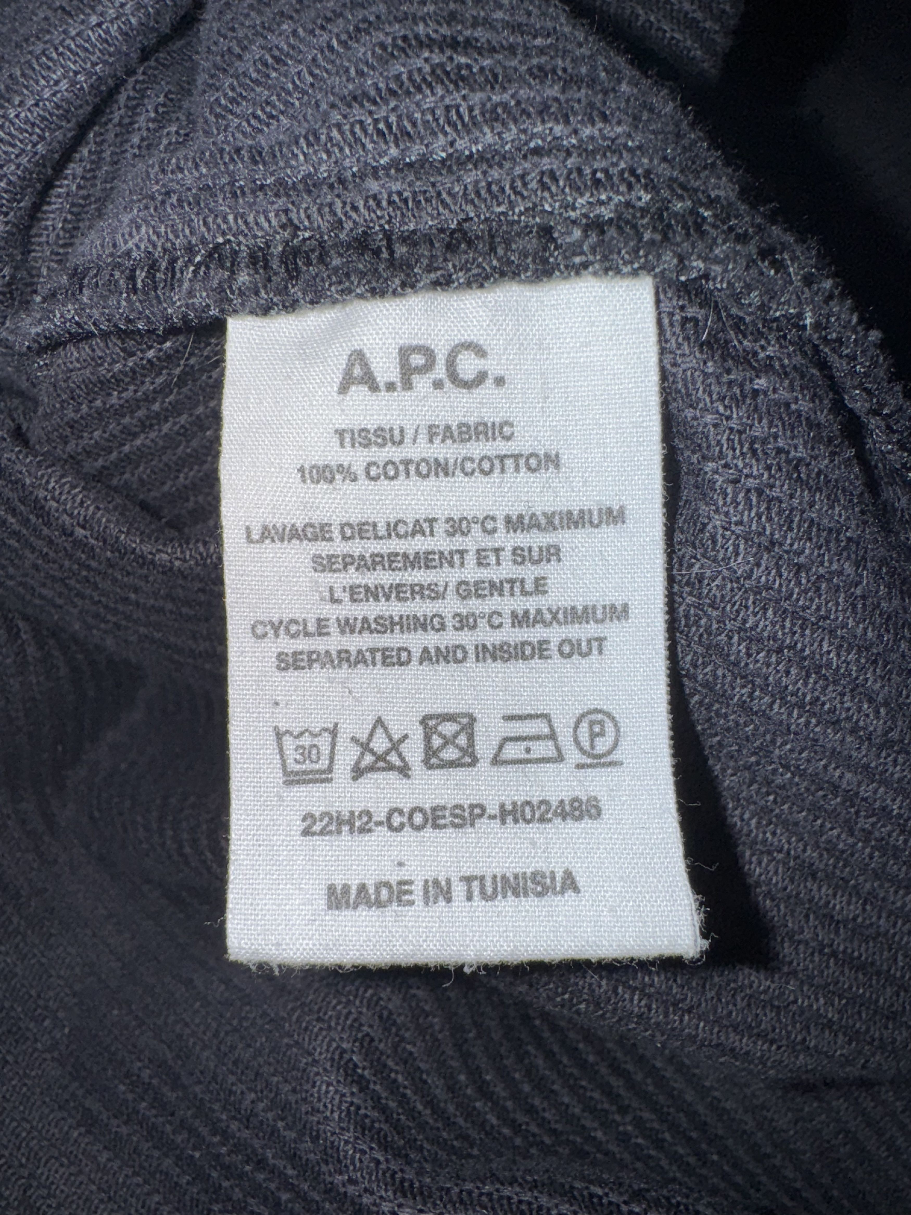A.P.C. Black Corduroy Overshirt Size US M / EU 48-50 / 2 - 4 Thumbnail