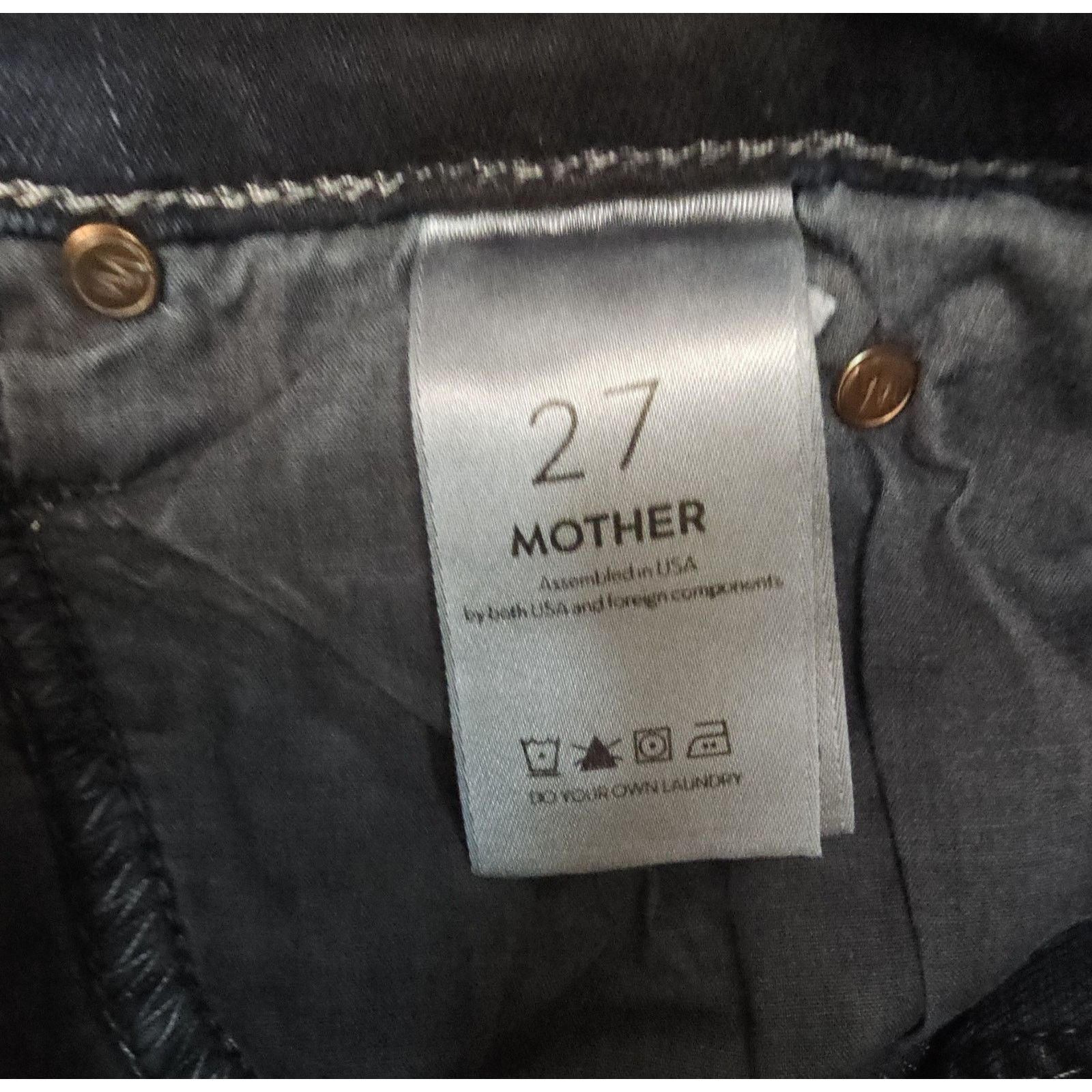 MOTHER Mother The Stunner Zip Two Step Fray Skinny In Last Call 27 Size 27" / US 4 / IT 40 - 9 Thumbnail