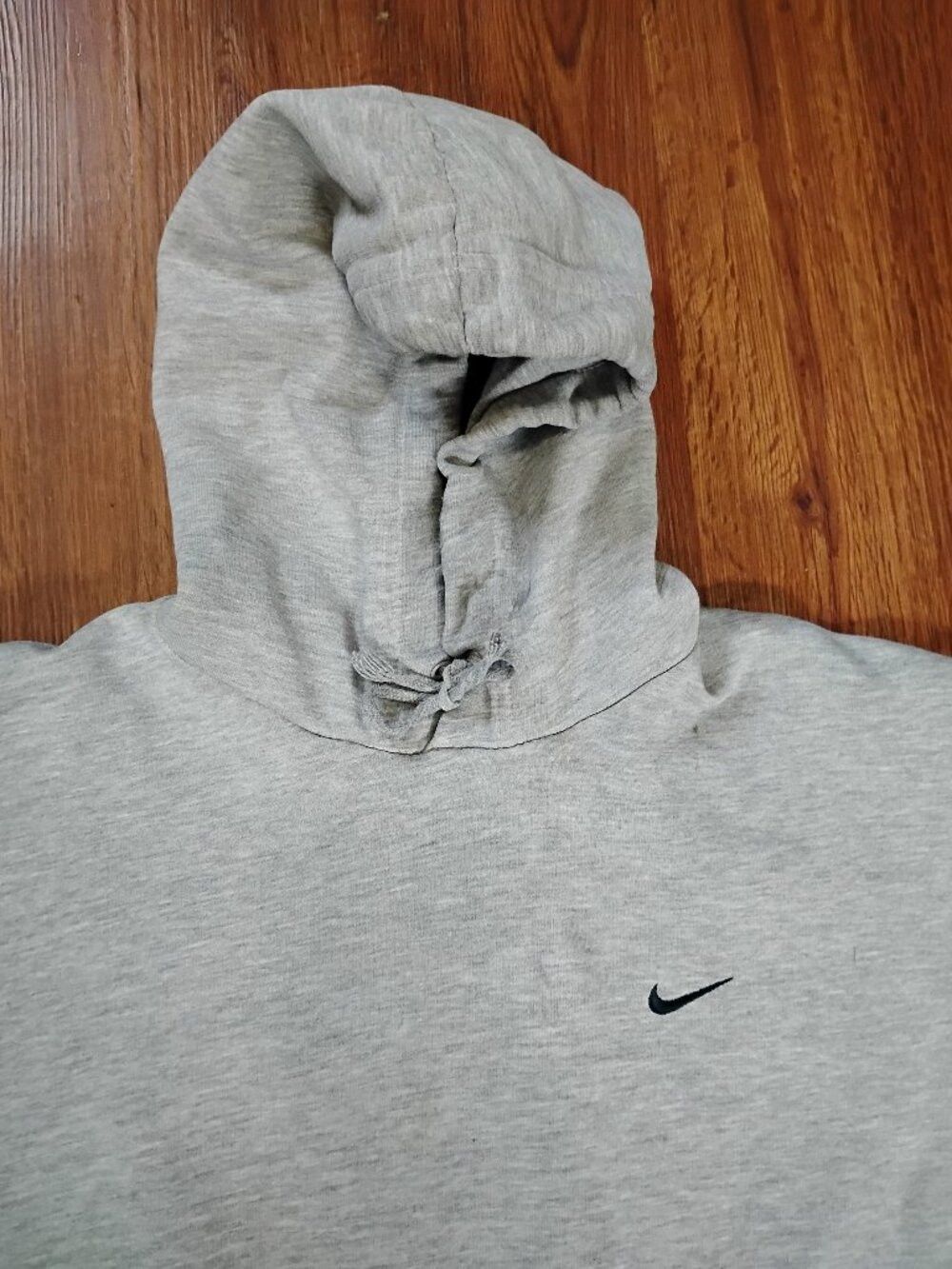 Nike Vintage Y2K Nike Small Swoosh Hoodie Sweatshirt Size US XL / EU 56 / 4 - 1 Thumbnail