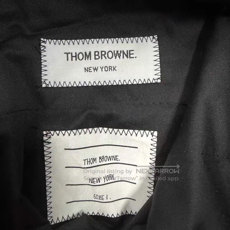 Thom Browne Thom Browne size 1 Gray dress pants Size 38R - 4 Thumbnail
