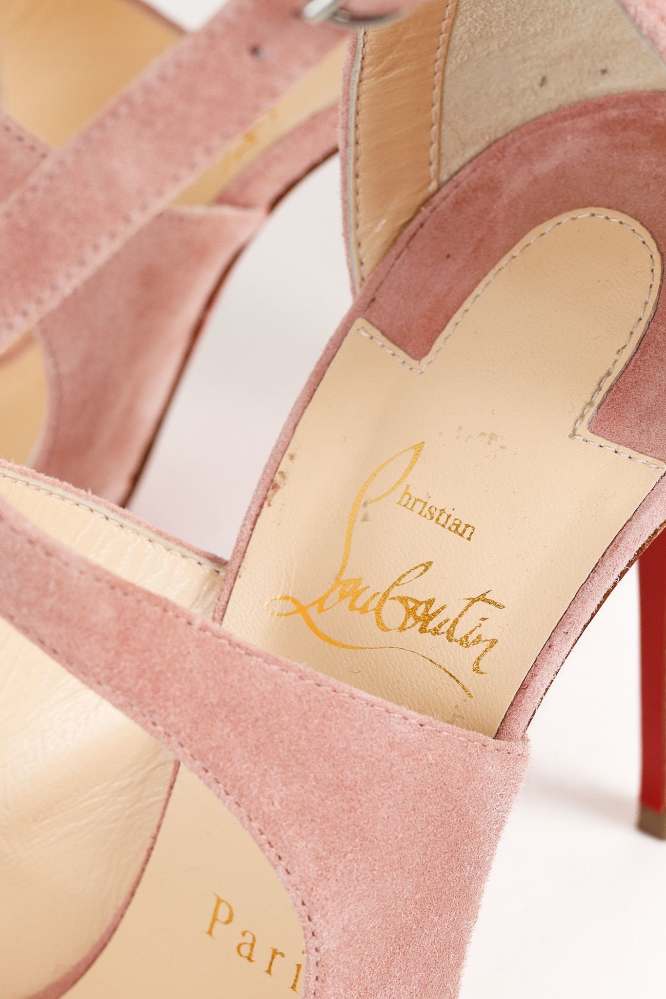 Christian Louboutin Marlena Rock 100 Veau Velours Pumps