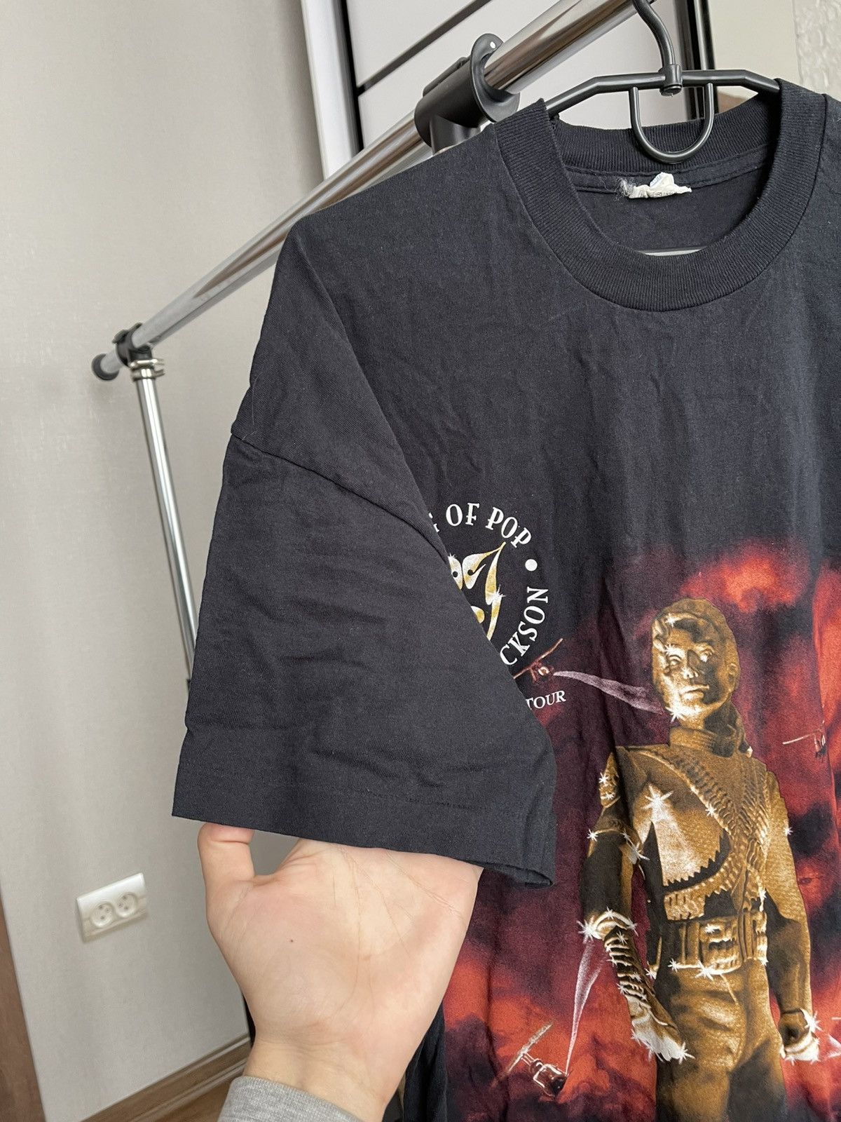 Band Tees 1996 Michael Jackson History World Tour T-Shirt Tee Vintage Size US XL / EU 56 / 4 - 11 Thumbnail