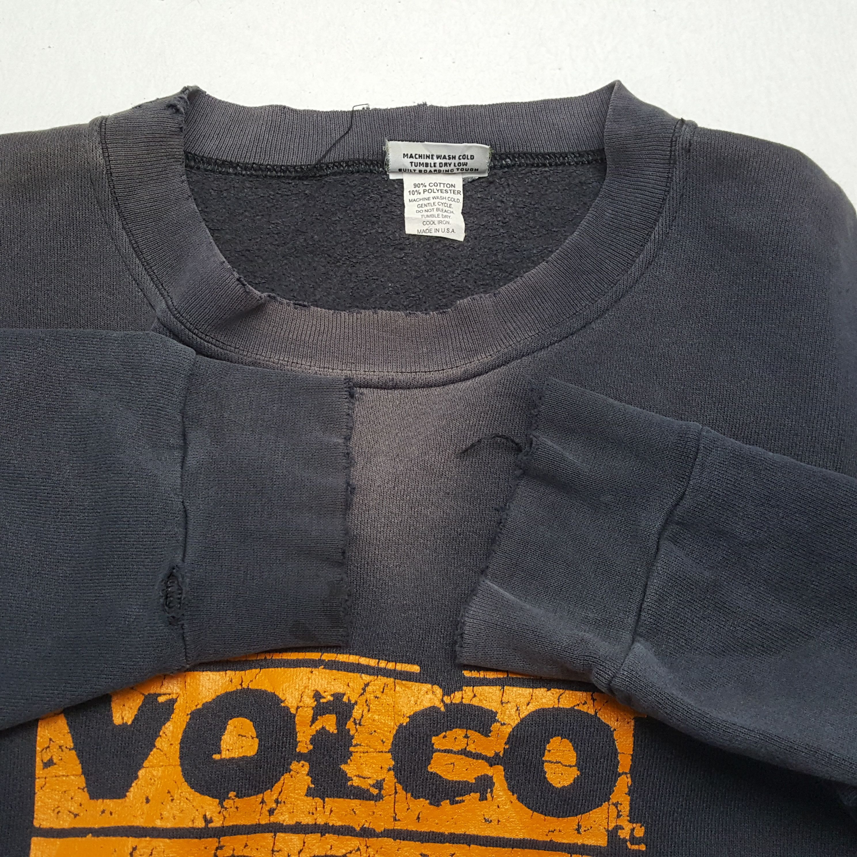 Vintage × Volcom Vintage VOLCOM Skateboard Streetwear Distressed Sweatshirts Size US XL / EU 56 / 4 - 11 Thumbnail