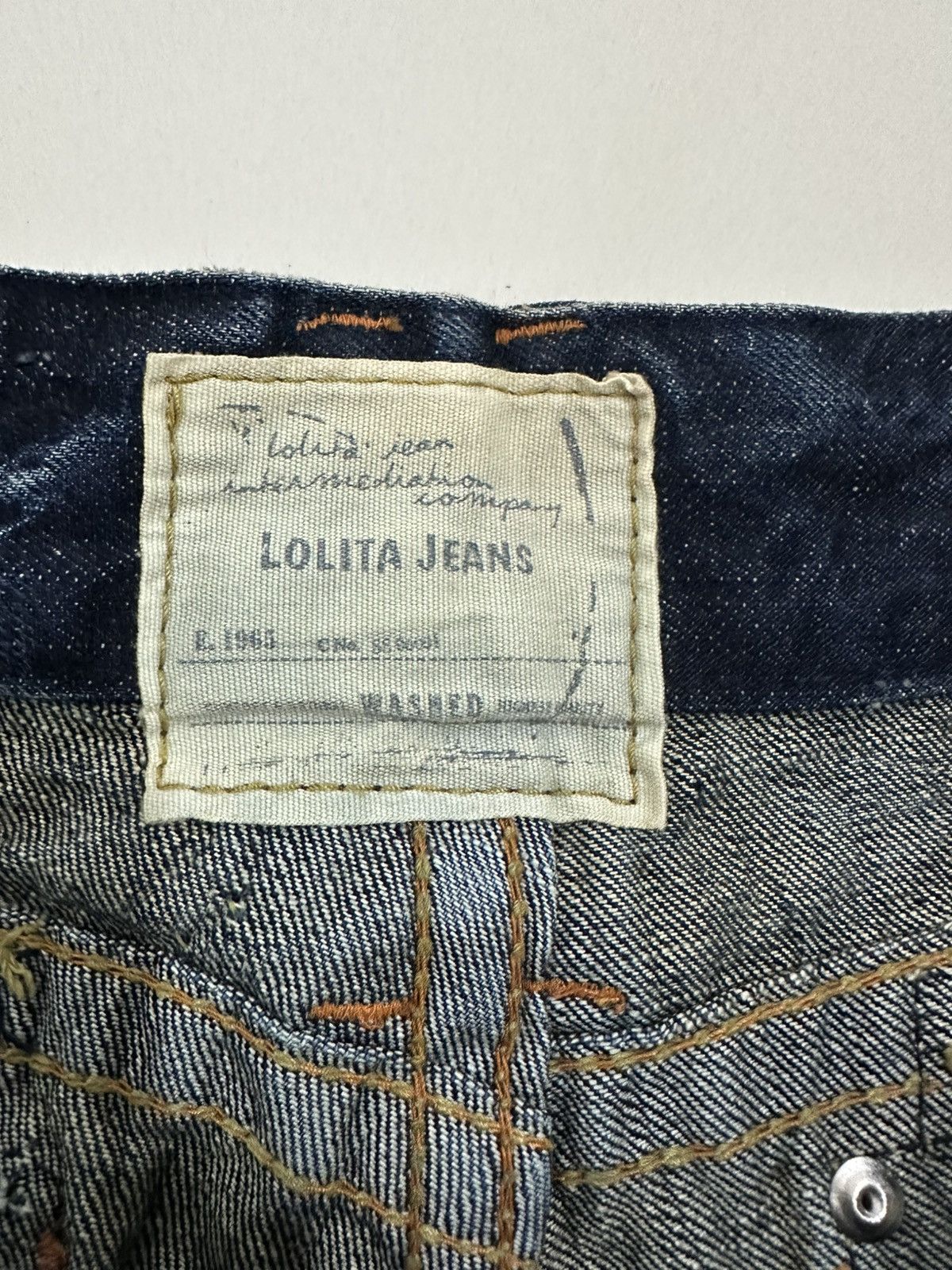 Hysteric Glamour × Japanese Brand × Tornado Mart Lolita Jeans Bootcut Design Size US 28 / EU 44 - 3 Thumbnail