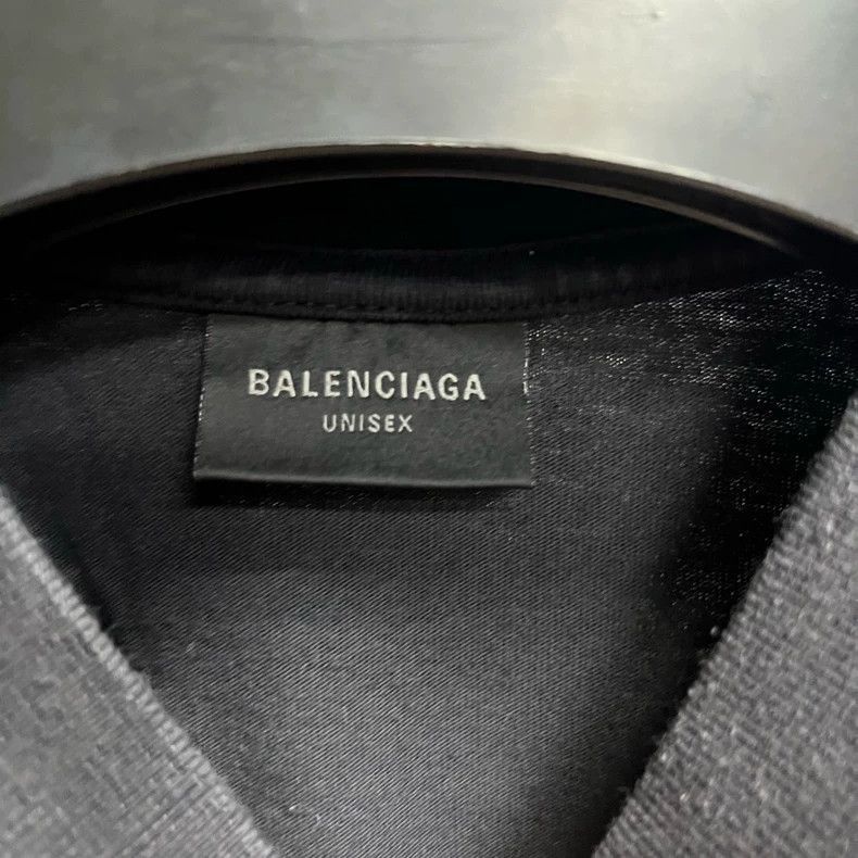 Balenciaga Balenciaga Black Graphic Short Sleeve TShirt-2505 Size US XXS / EU 40 - 2 Thumbnail