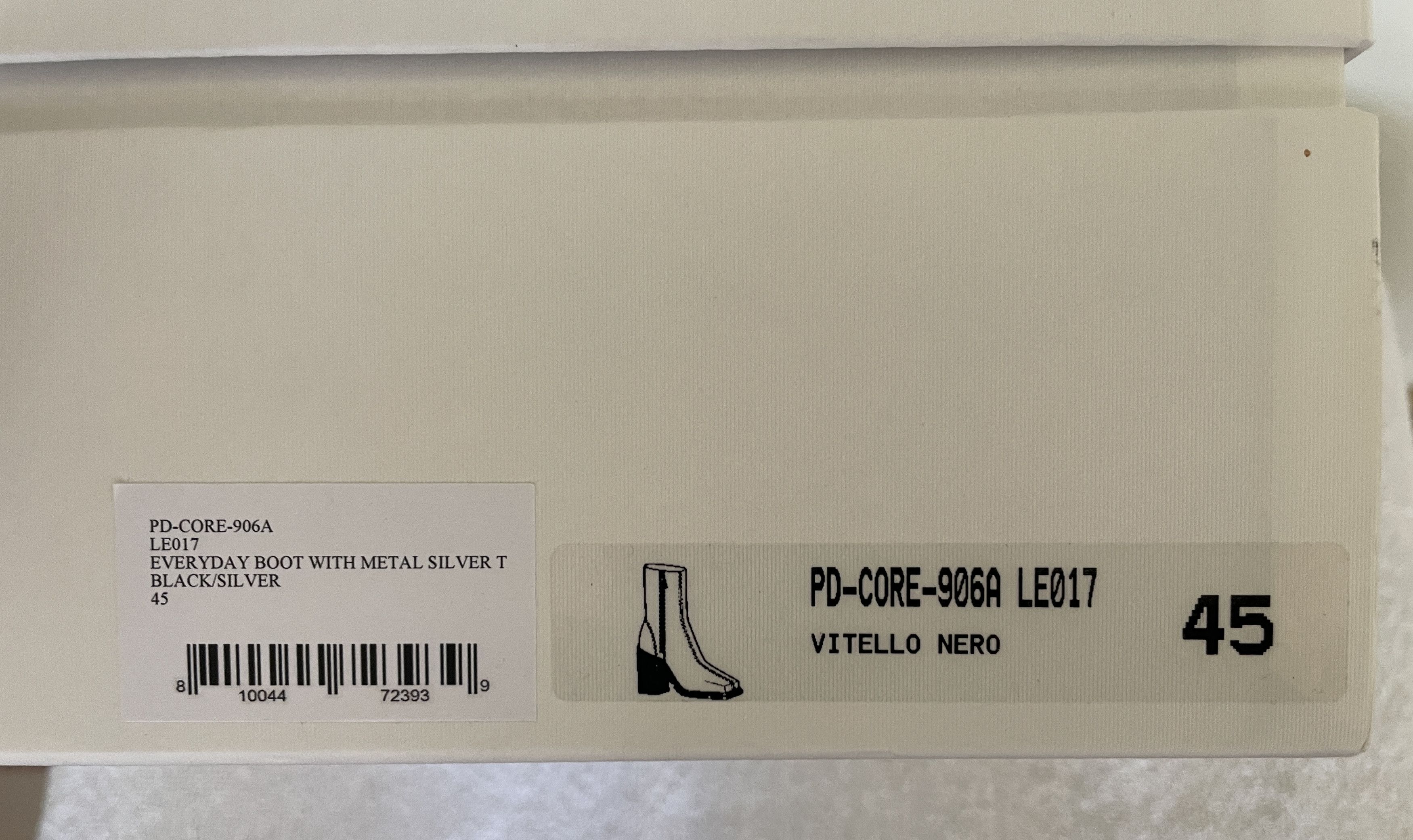 Peter Do Rare Size - Everyday Silver Trim Boots Size US 12 / EU 45 - 17 Thumbnail