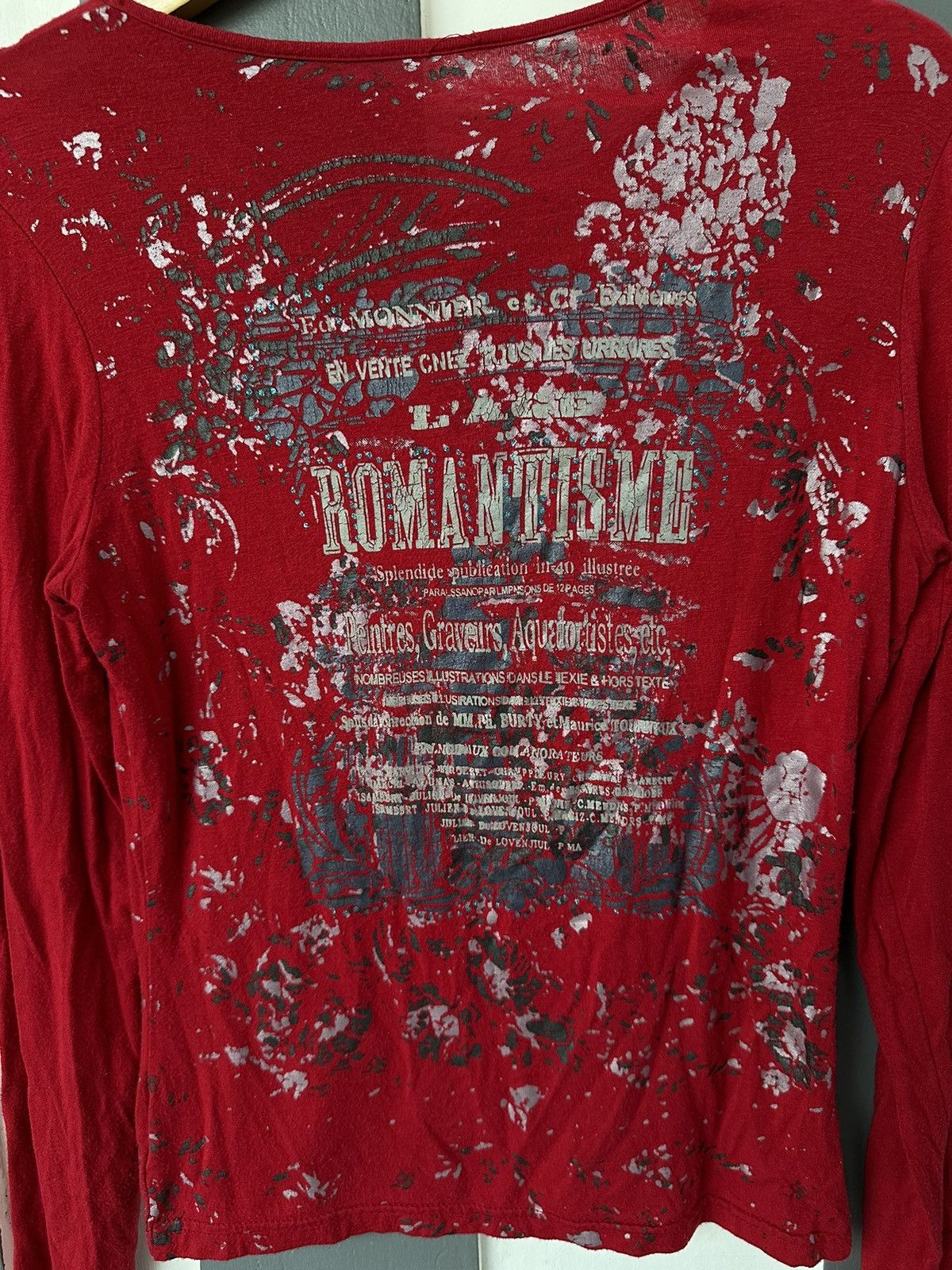 Hysteric Glamour SICK Y2K ROMANTISME POEM LONG SLEEVE LGB STYLE Size S / US 4 / IT 40 - 6 Thumbnail