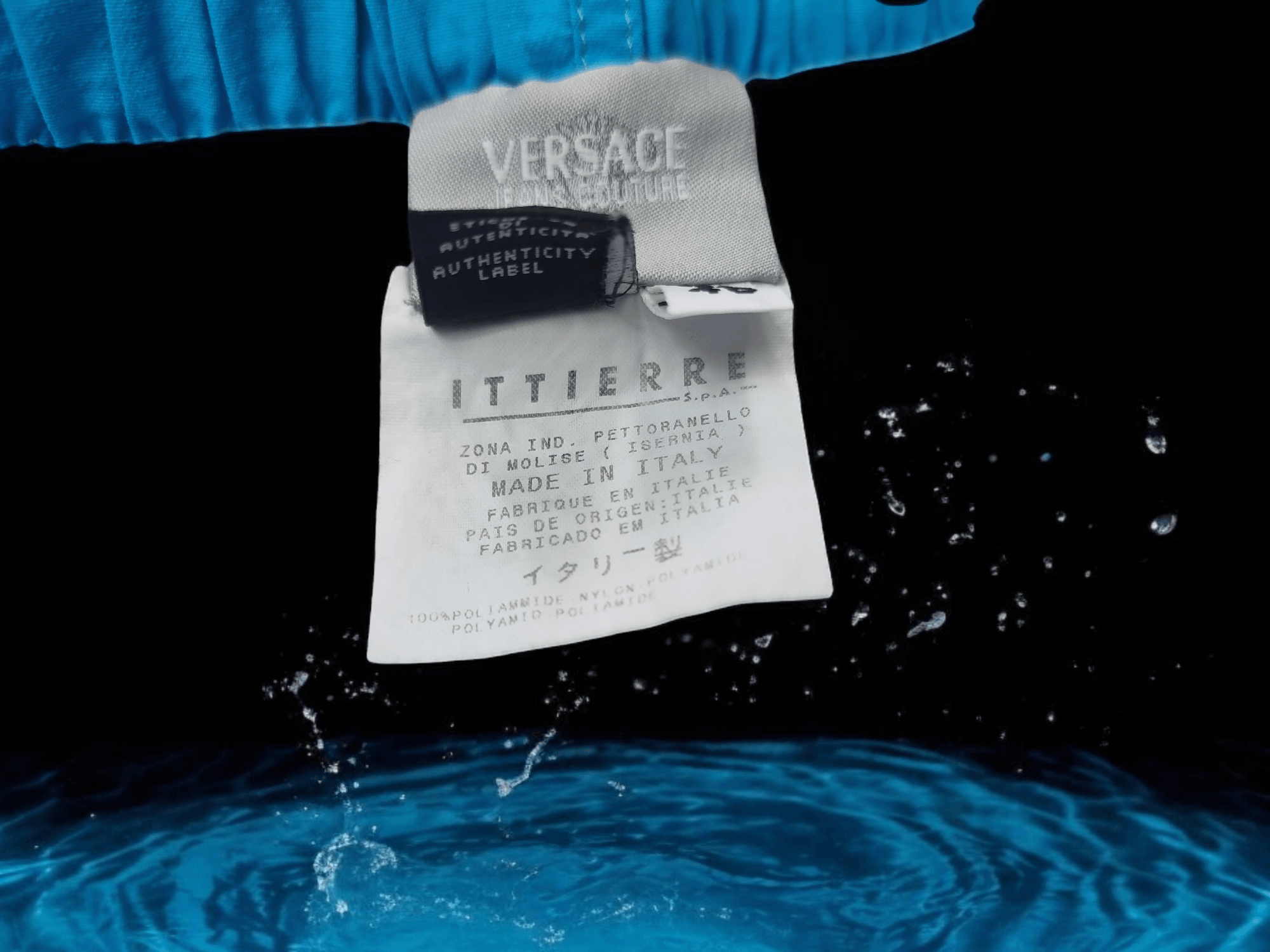 Versace Jeans Couture Versace nylon blue shorts Size US 30 / EU 46 - 6 Thumbnail