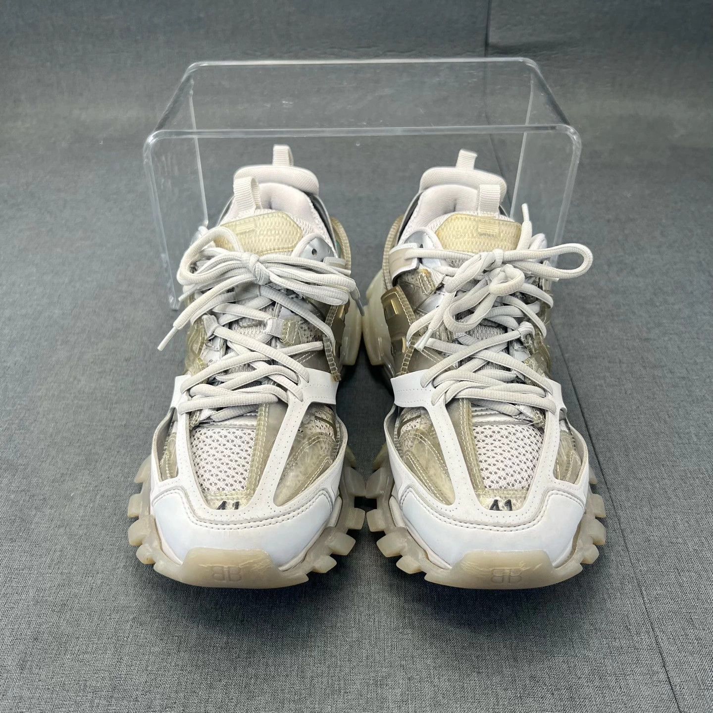 Balenciaga Balenciaga Track Gray 41 GC Box & Accs Size US 8 / EU 41 - 4 Thumbnail