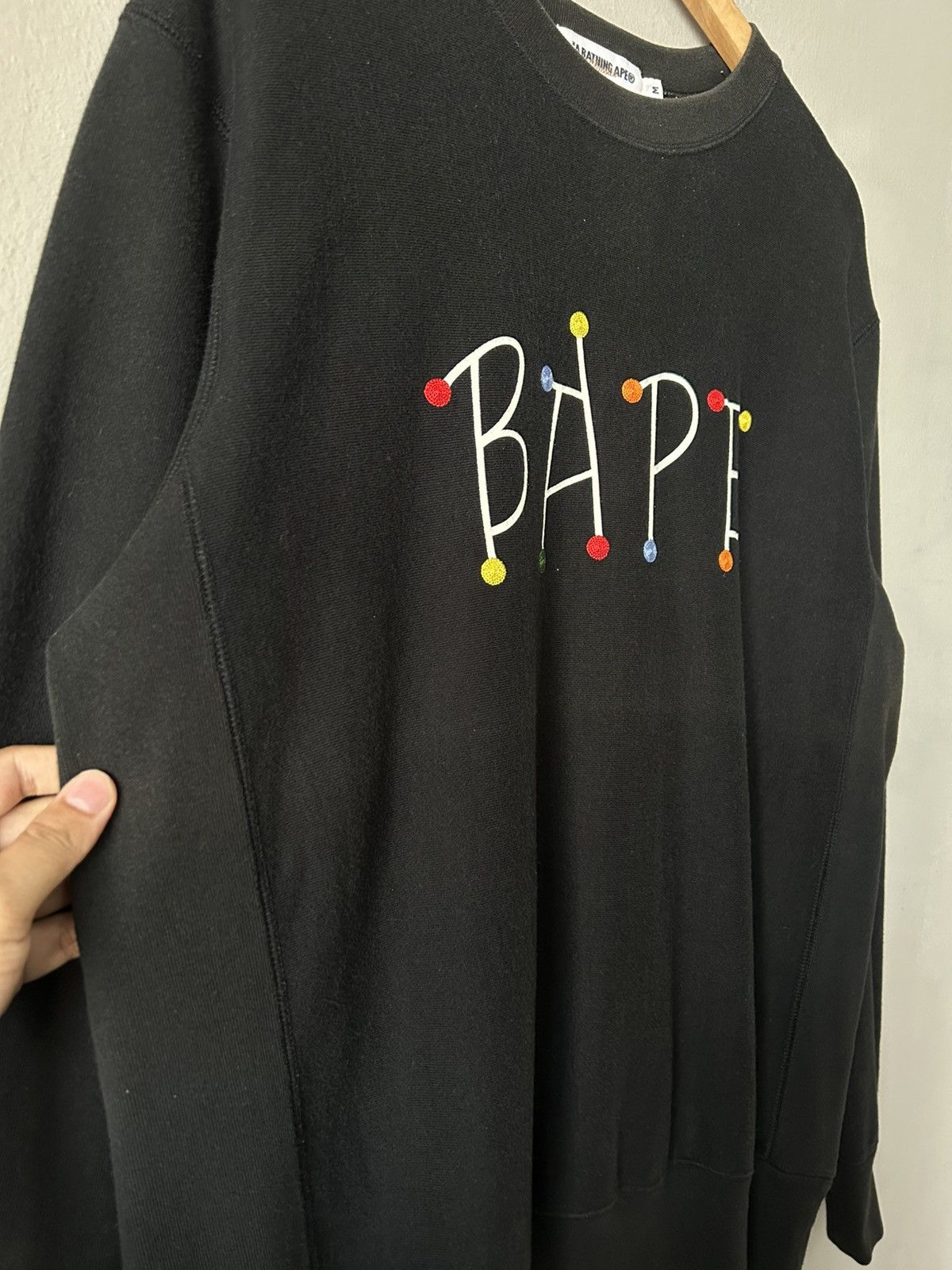 Bape Vintage Bape Spellout Sweatshirt Size US M / EU 48-50 / 2 - 6 Thumbnail