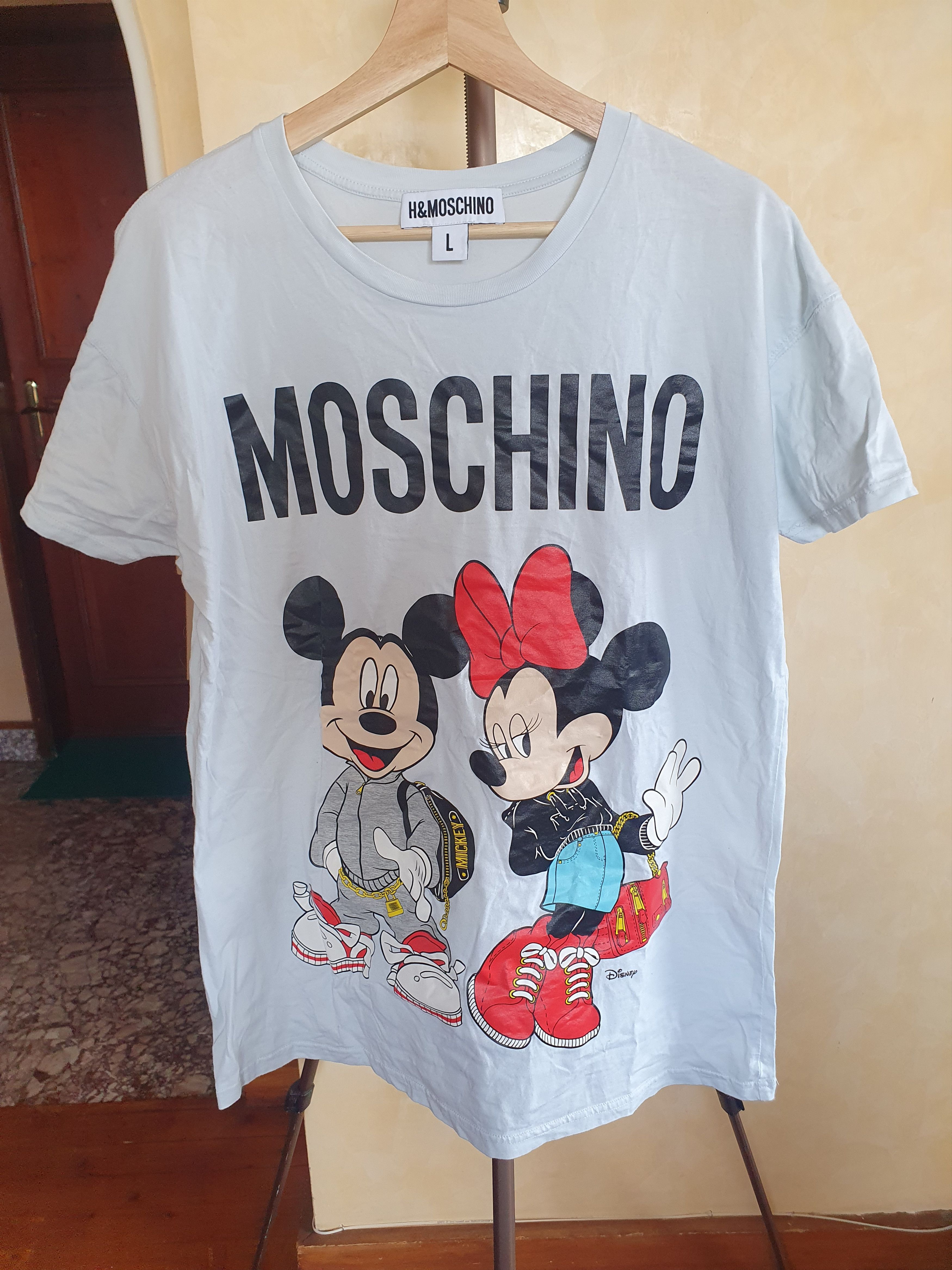 H&Moschino H&M x Moschino Disney Mickey Minnie purchases Mouse T-Shirt S