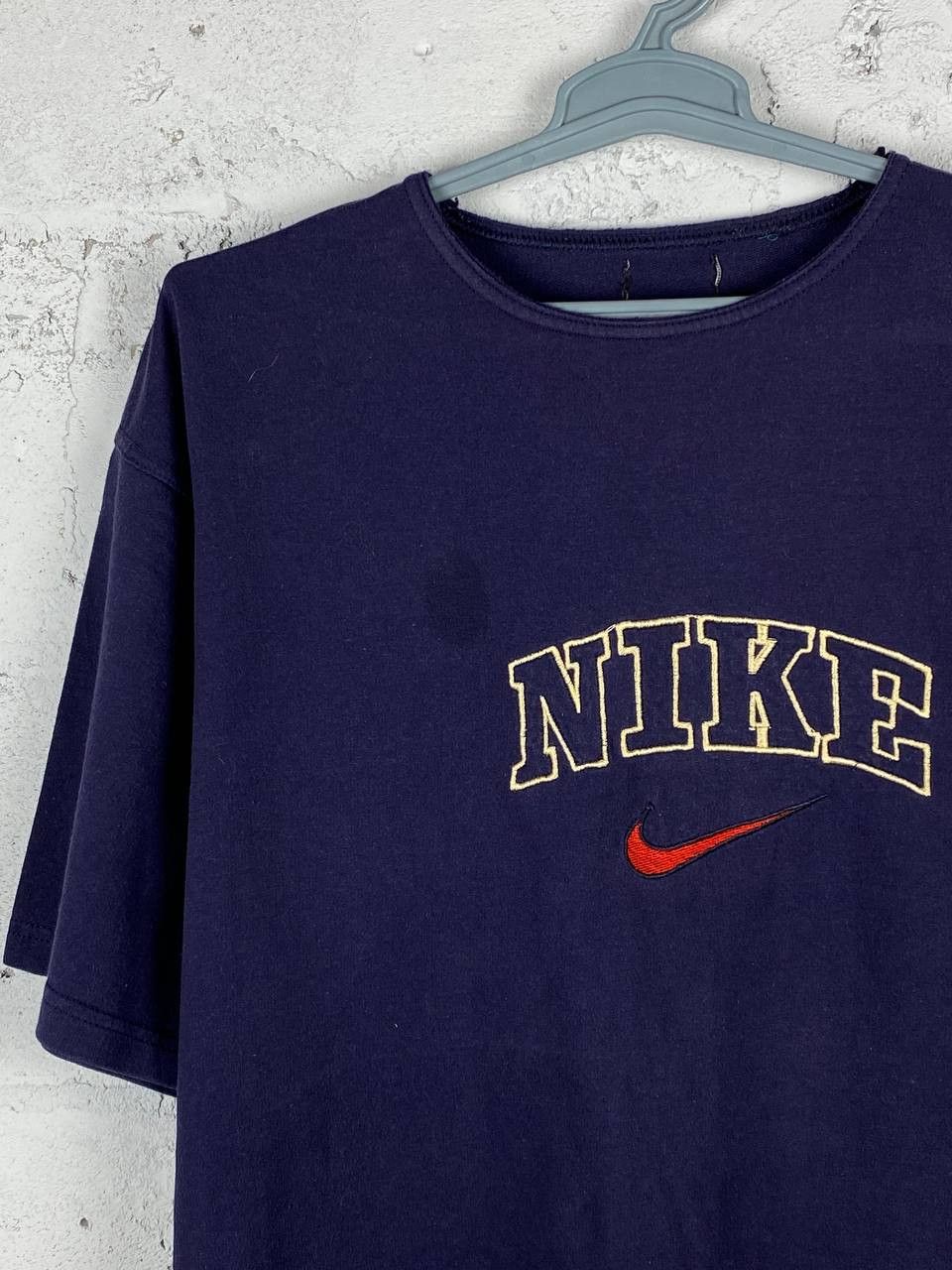 Nike × Vintage Vintage Nike Big Logo T-Shirt Size US XL / EU 56 / 4 - 1 Thumbnail