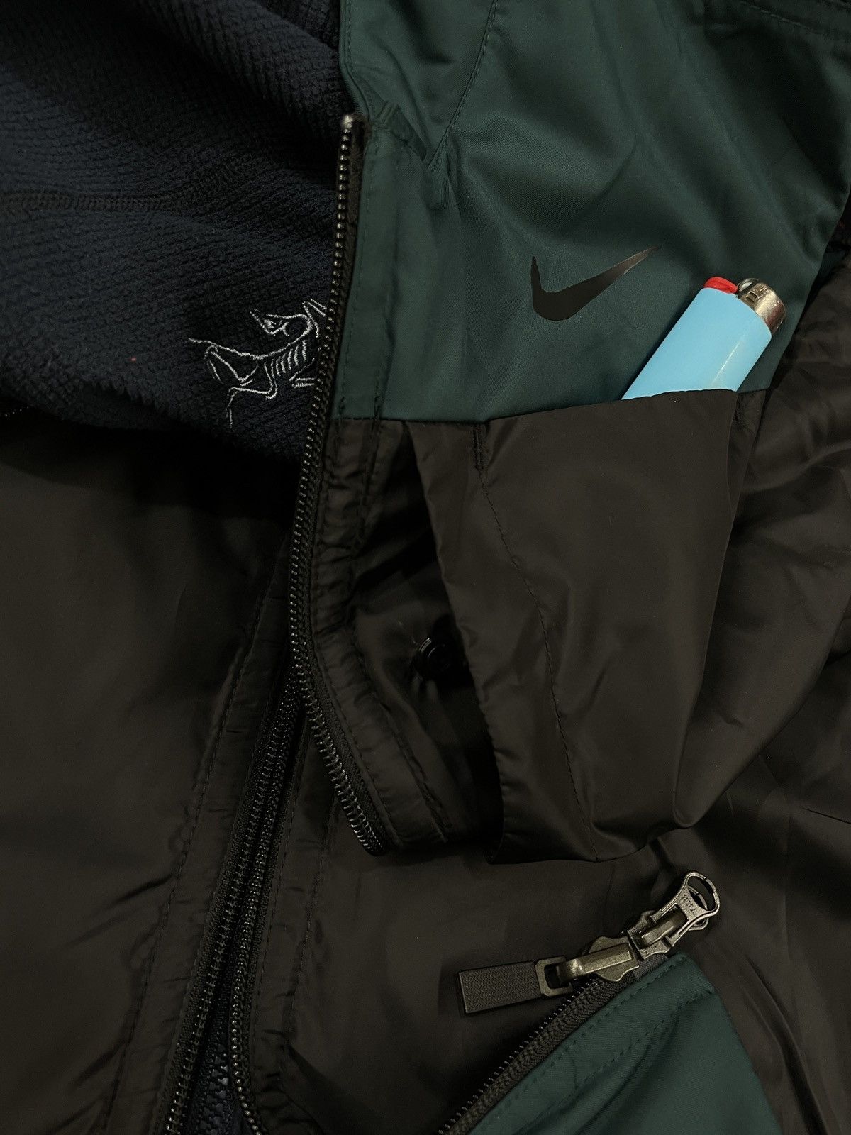 Nike NEW Tech Fleece Double-Sided Utility Down Sleeveless Vest Jacket Gilet M-L Size US M / EU 48-50 / 2 - 9 Thumbnail