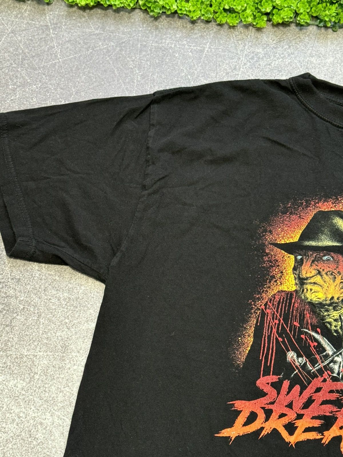 Band Tees × Expert Horror Vintage 2000s Freddy Krueger Nightmare HORROR T Shirt Size US XL / EU 56 / 4 - 8 Thumbnail