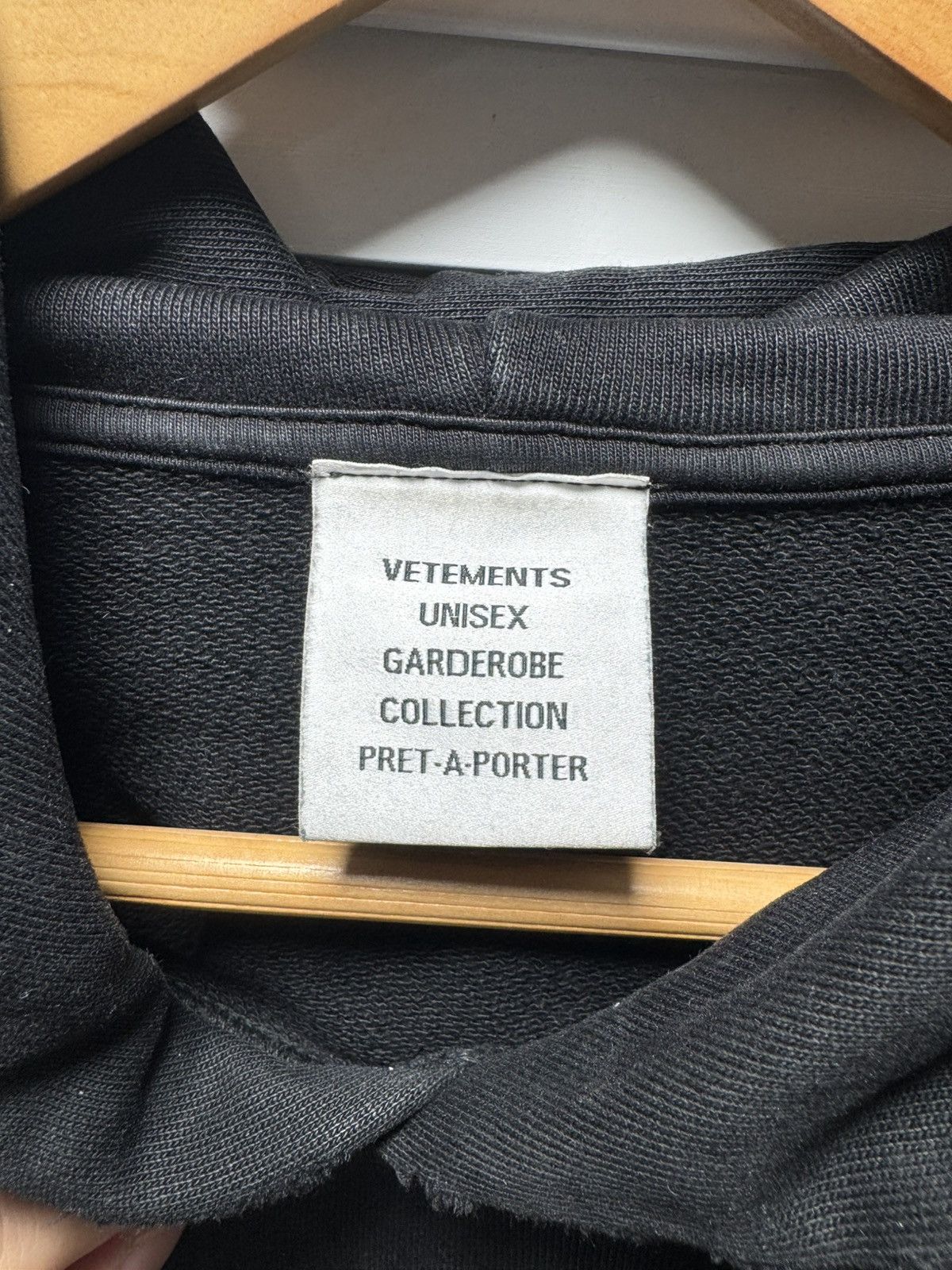 Vetements Vetements Life After Life Infinity Oversize Hoodie (Black) Size US S / EU 44-46 / 1 - 6 Thumbnail