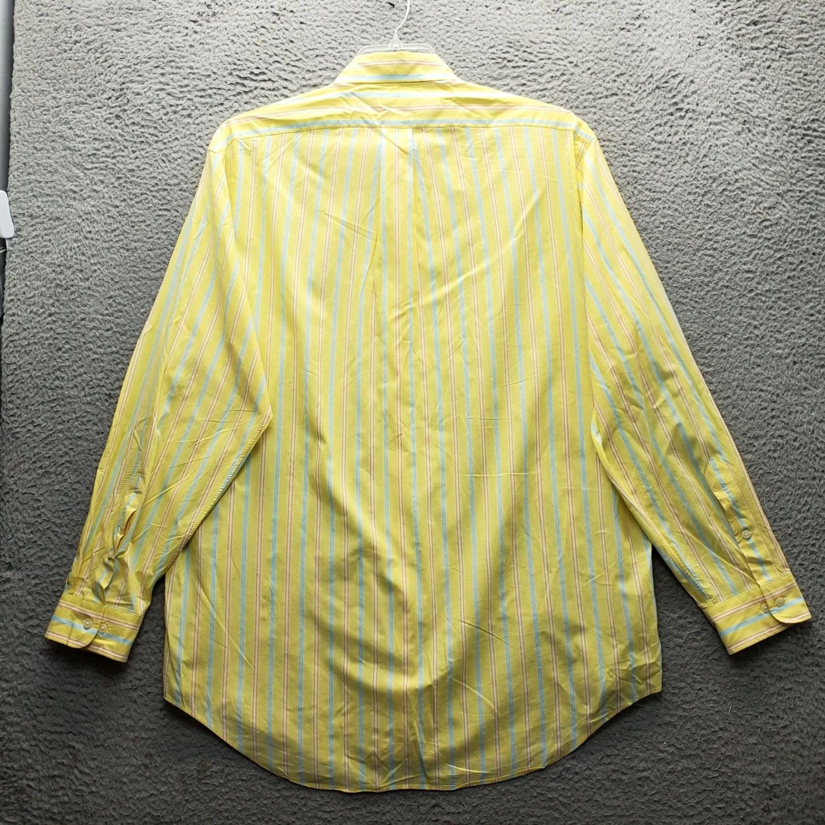 Ralph Lauren Ralph Lauren Dress Shirt Mens 16 Striped Classic Fit Collared Button-Down Shirt Mens Size 16 Multicolor Size 42R - 2 Thumbnail