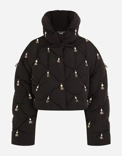 Dolce & Gabbana o1y0825 Shell Jacket in Black Size XS / US 0-2 / IT 36-38 - 1 Thumbnail