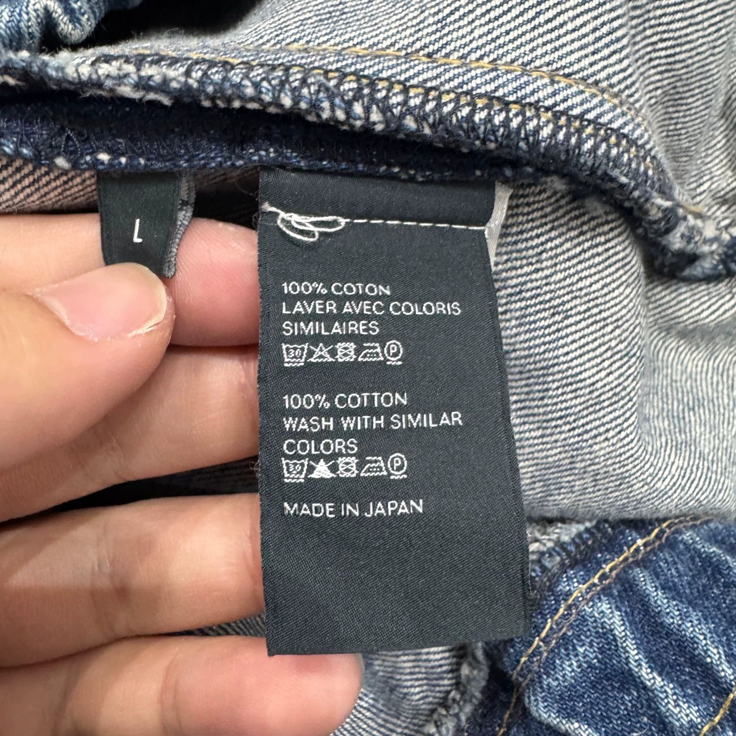 Celine Celine Washed Distressed Denim Jacket L Size L / US 10 / IT 46 - 3 Thumbnail