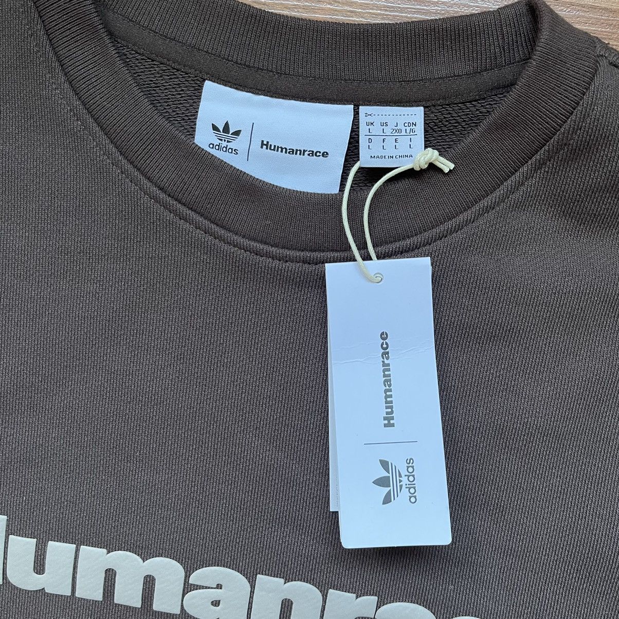 Adidas × Pharrell ADIDAS x PHARRELL WILLIAMS BASICS CREW SWEATSHIRT SIZE “L” Size US L / EU 52-54 / 3 - 5 Thumbnail