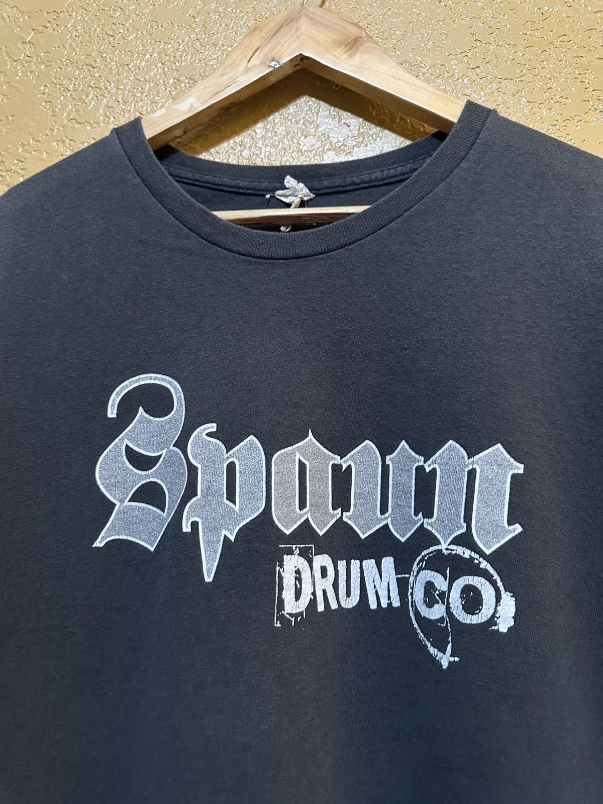 Band Tees × Vintage ⛓️ faded vintage Spaun Drum Co tee 2XL grunge punk Size US XXL / EU 58 / 5 - 3 Thumbnail