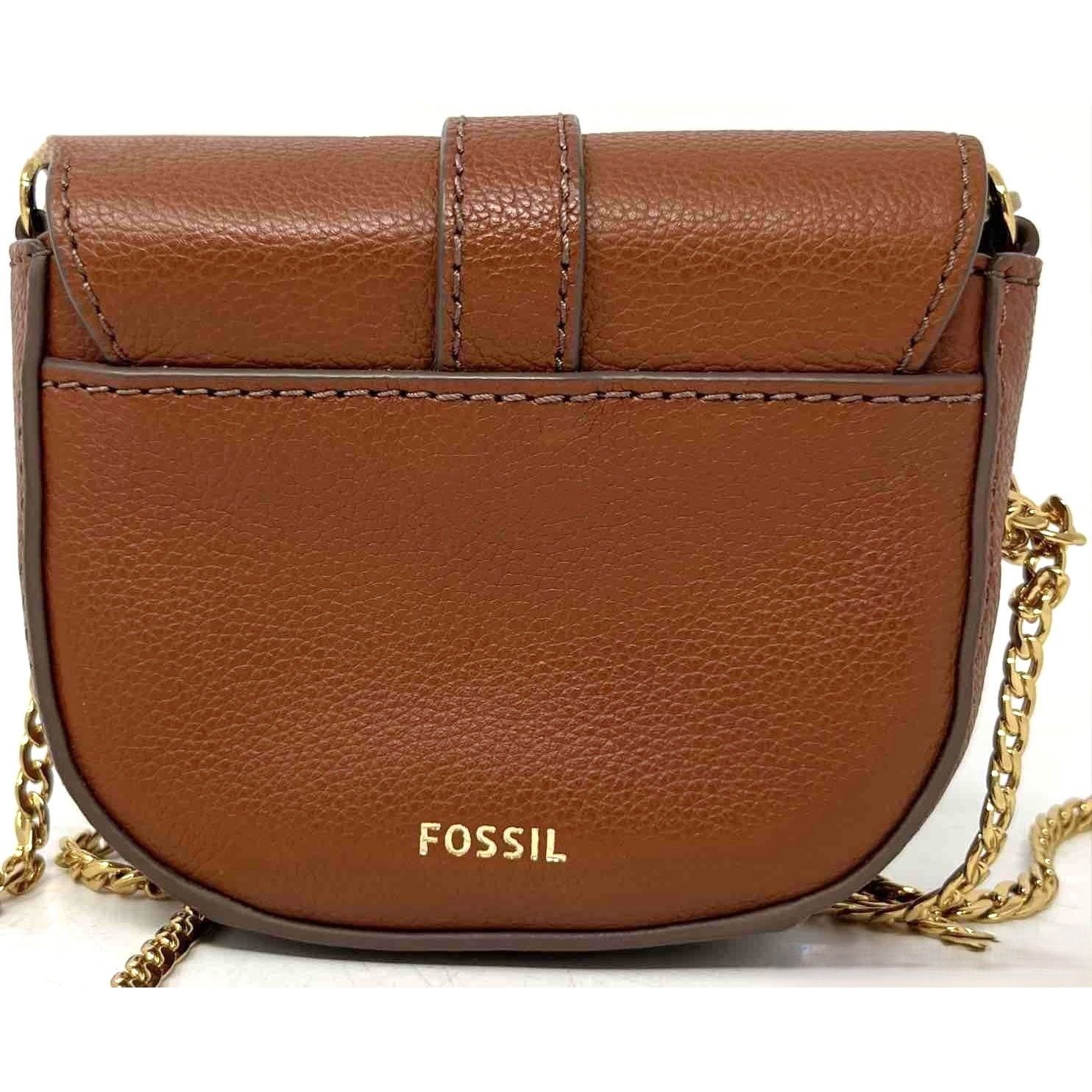 Fossil Fossil Emery Genuine Leather Micro Crossbody Bag Wallet Set Size ONE SIZE - 3 Thumbnail