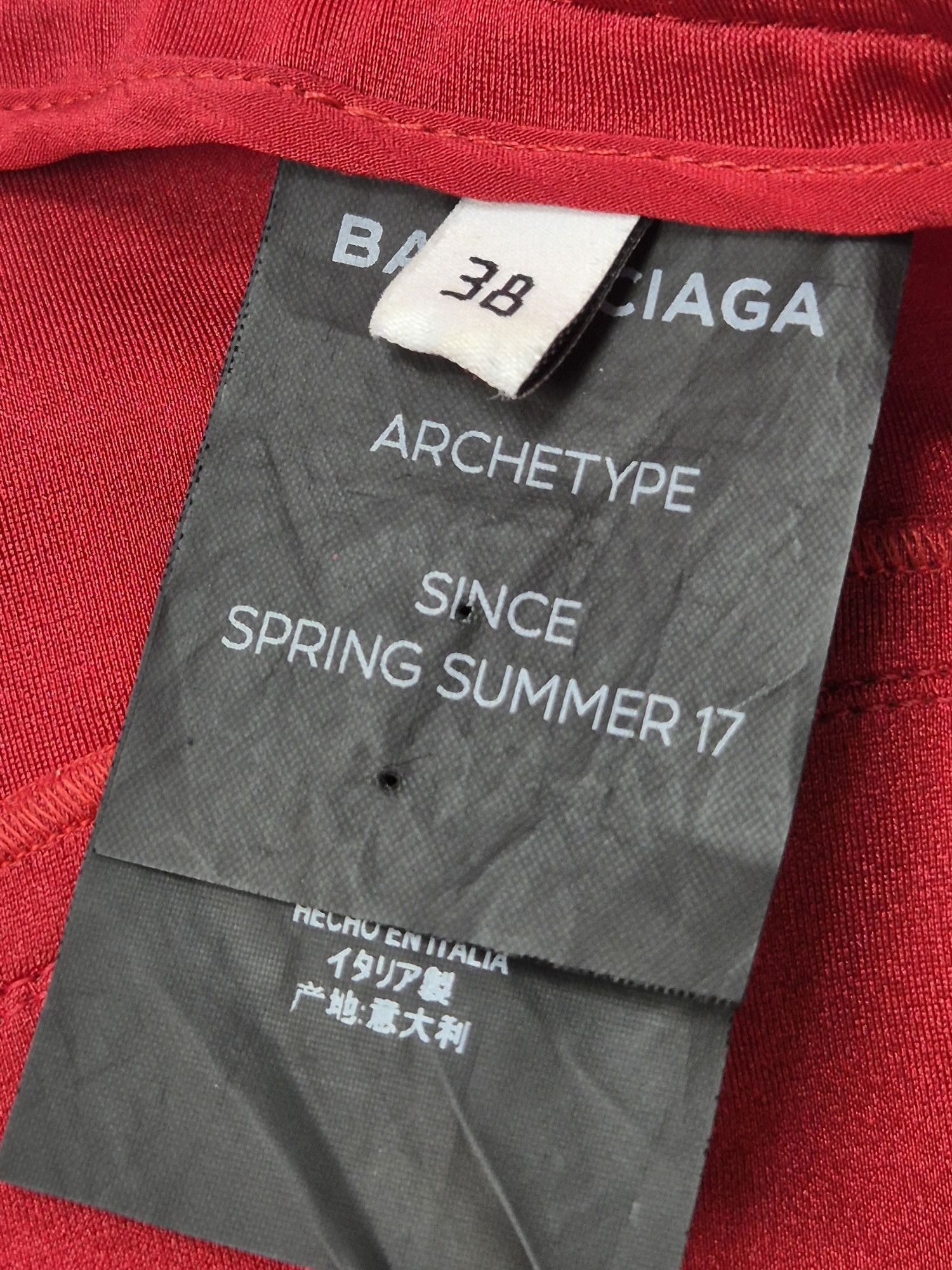 Balenciaga Balenciaga red leggings-high heel shoes Size US 8 / IT 38 - 23 Thumbnail