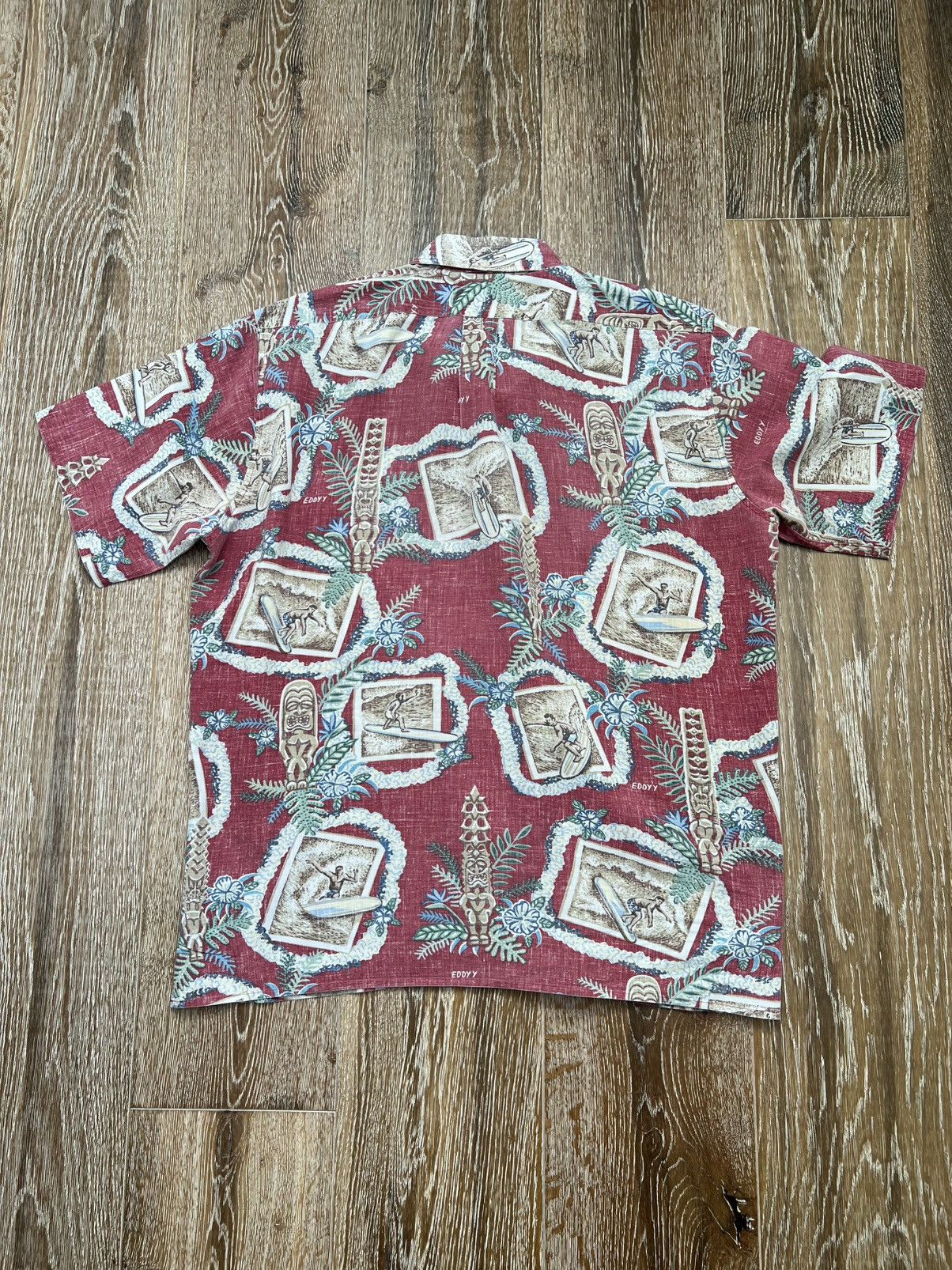 Reyn Spooner × Vintage Vintage Reyn spooner eddy y button up shirt Size US M / EU 48-50 / 2 - 2 Thumbnail
