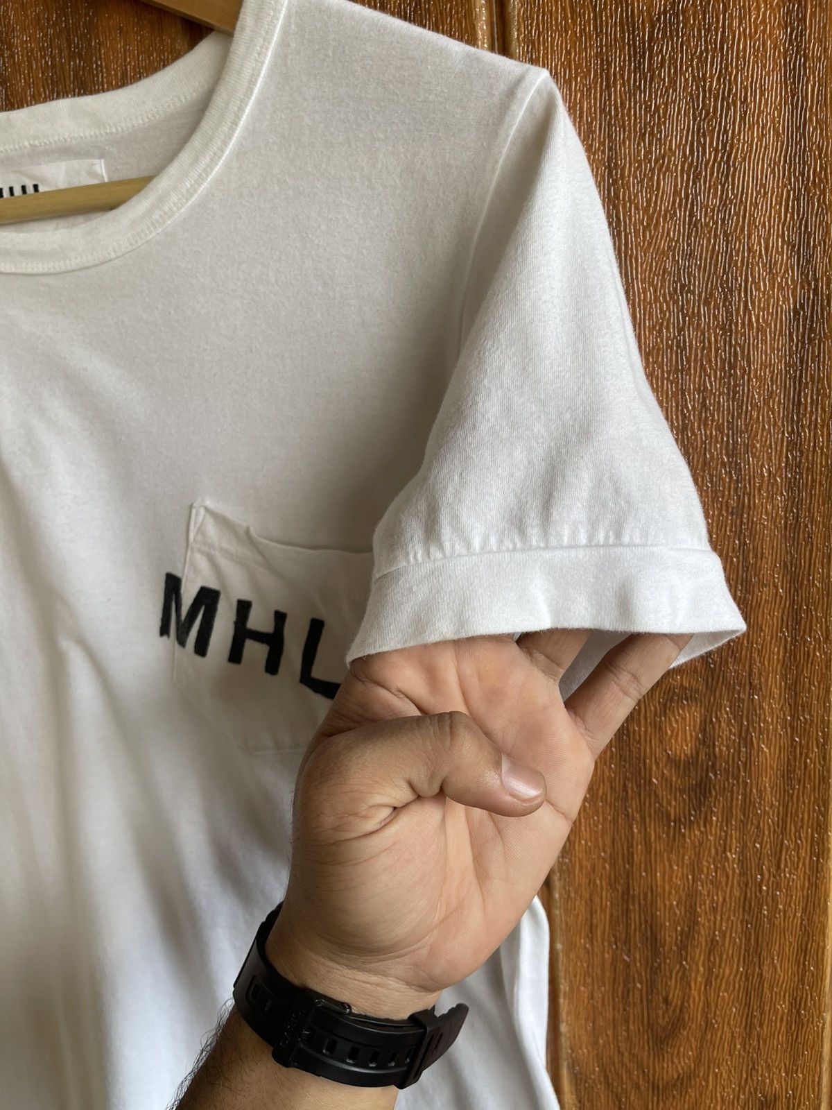 Margaret Howell Vintage’y2k🔥MARGARET HOWELL🔥Plain Pocket White Tshirt Size US M / EU 48-50 / 2 - 4 Thumbnail