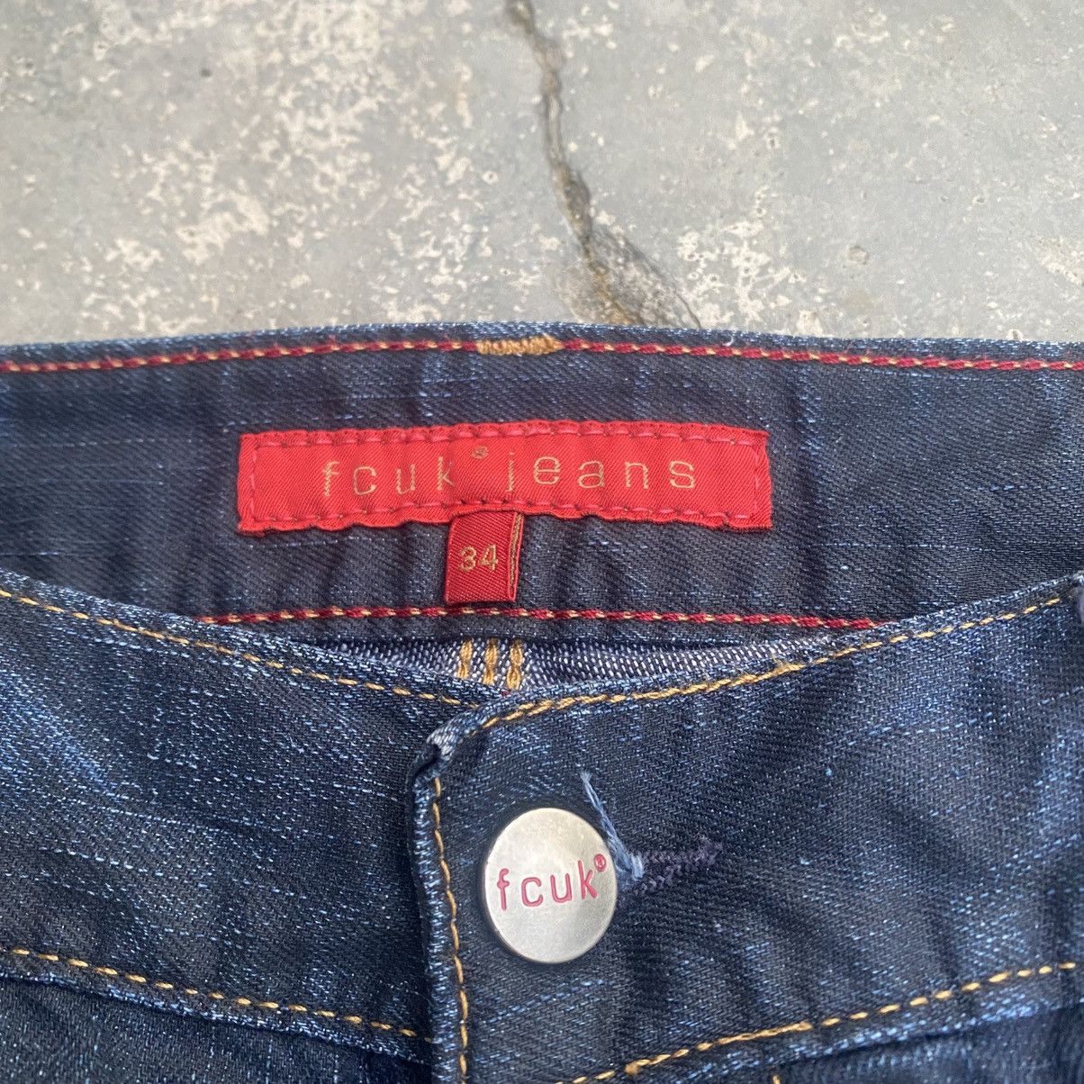 FCUK × French Connection RareY2K FCUK Baggy Flare Size US 34 / EU 50 - 8 Thumbnail