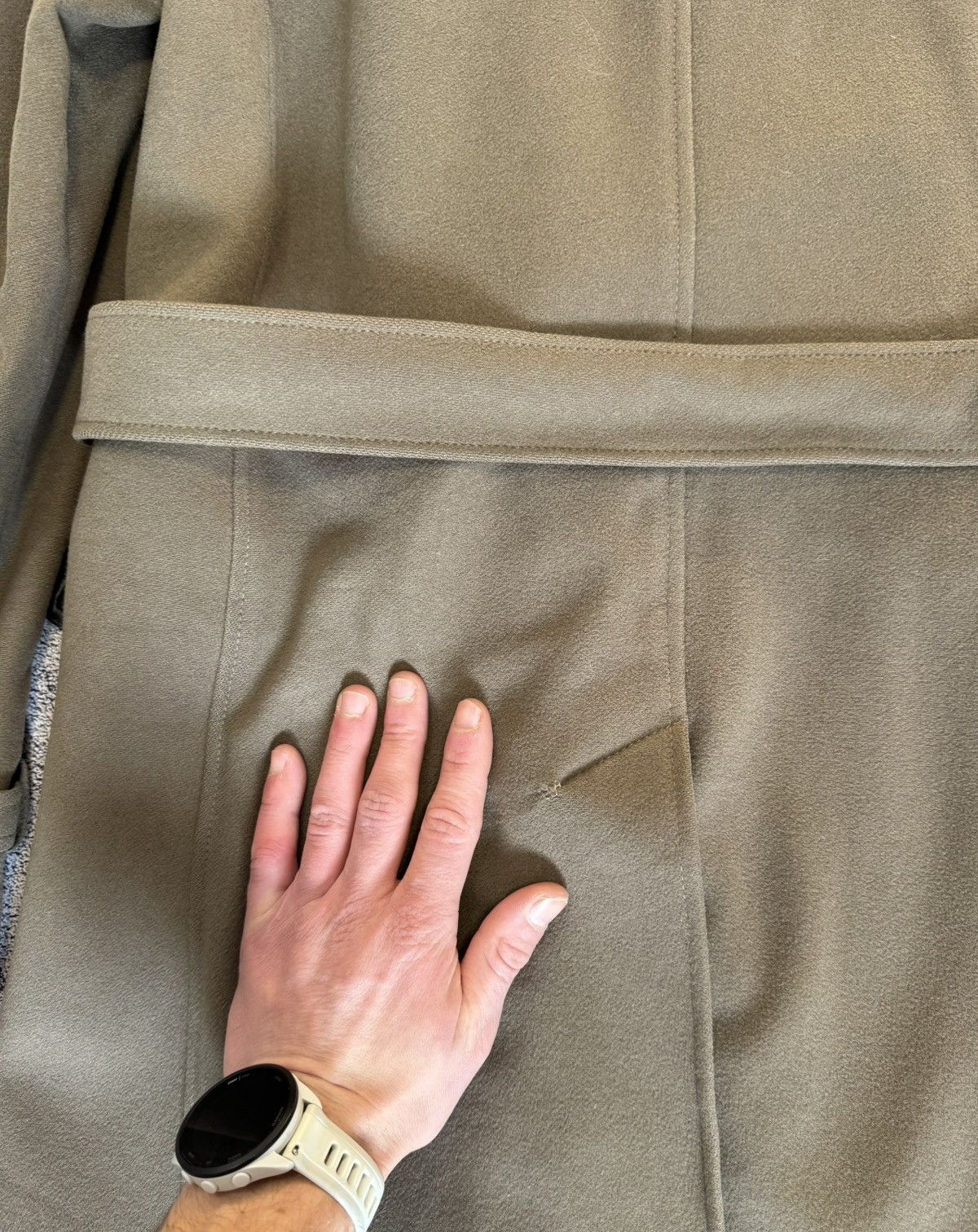 Burberry Burberry Women Trench Coat Wool Cashmere Belted UK8 USA6 Size M / US 6-8 / IT 42-44 - 17 Thumbnail