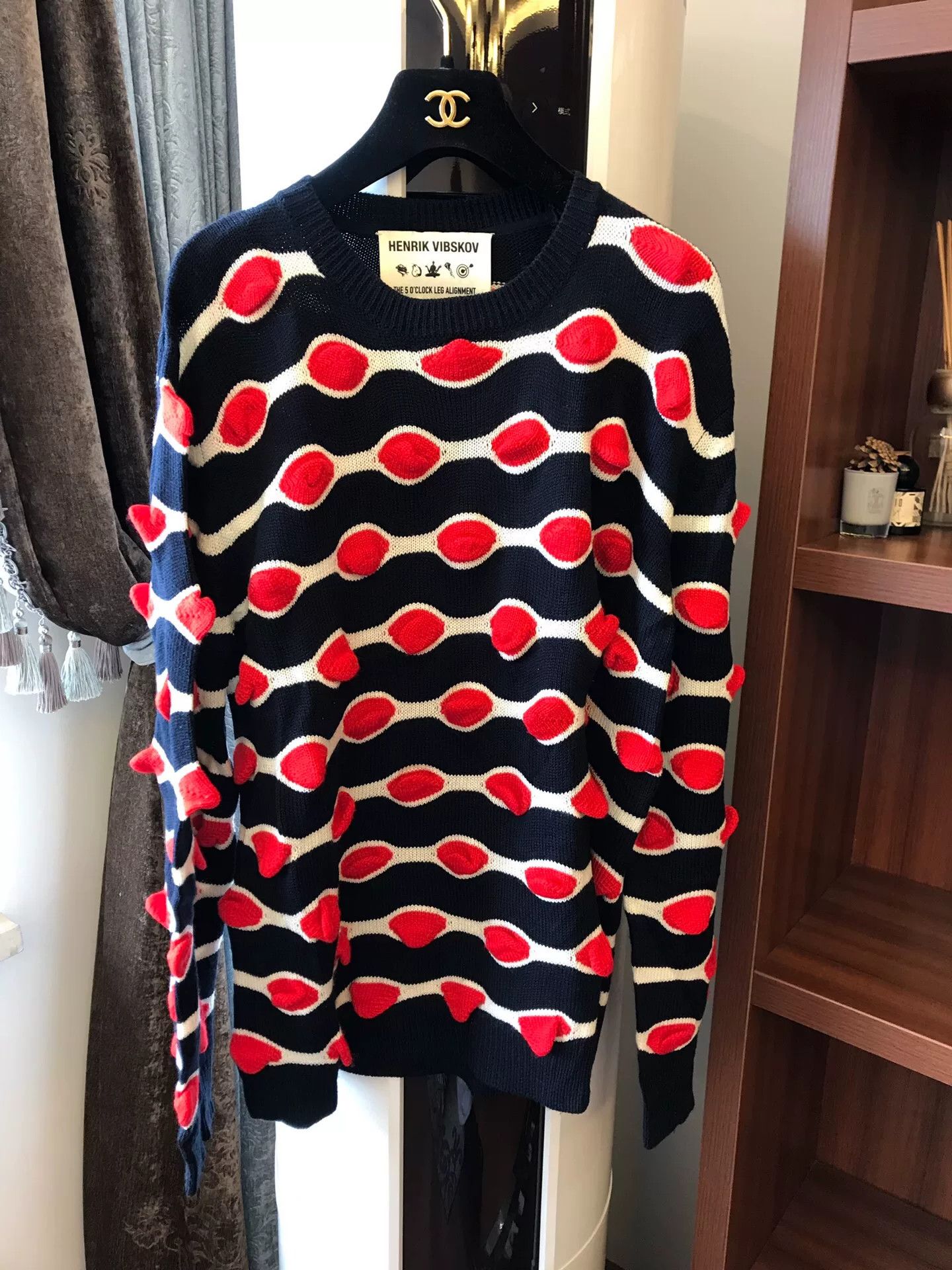 Henrik Vibskov Henrik Vibskov Women's Patterned Sweater Size M / US 6-8 / IT 42-44 - 1 Thumbnail