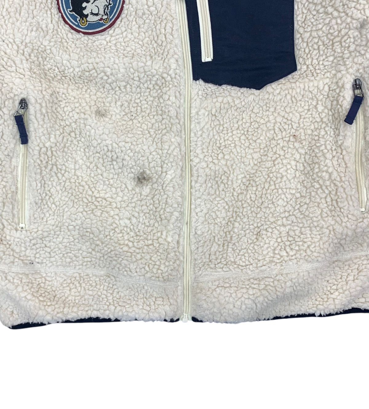 Cartoon Network × Indian Motorcycle VINTAGE BETTY BOOP INDIAN MOTORCYCLE FLEECE JACKET Size US L / EU 52-54 / 3 - 7 Thumbnail