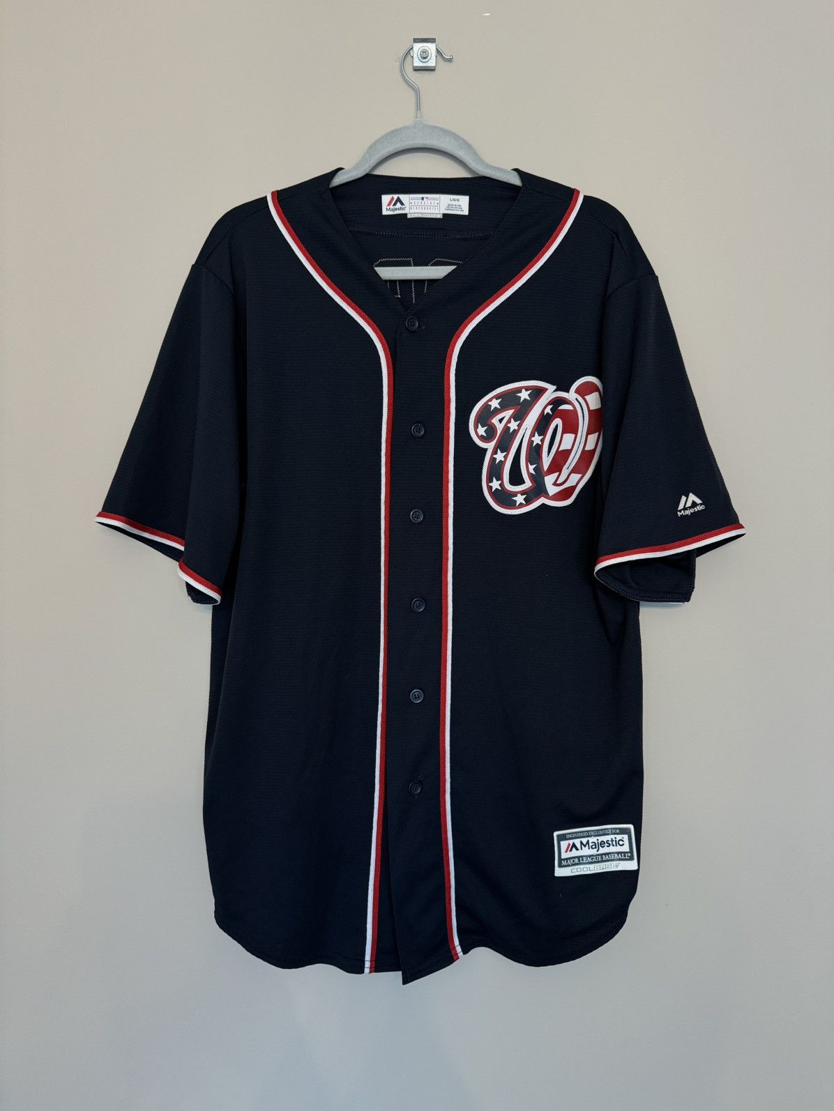 Majestic Majestic MLB jersey Harper 34 vintage rare baseball Size US L / EU 52-54 / 3 - 1 Thumbnail